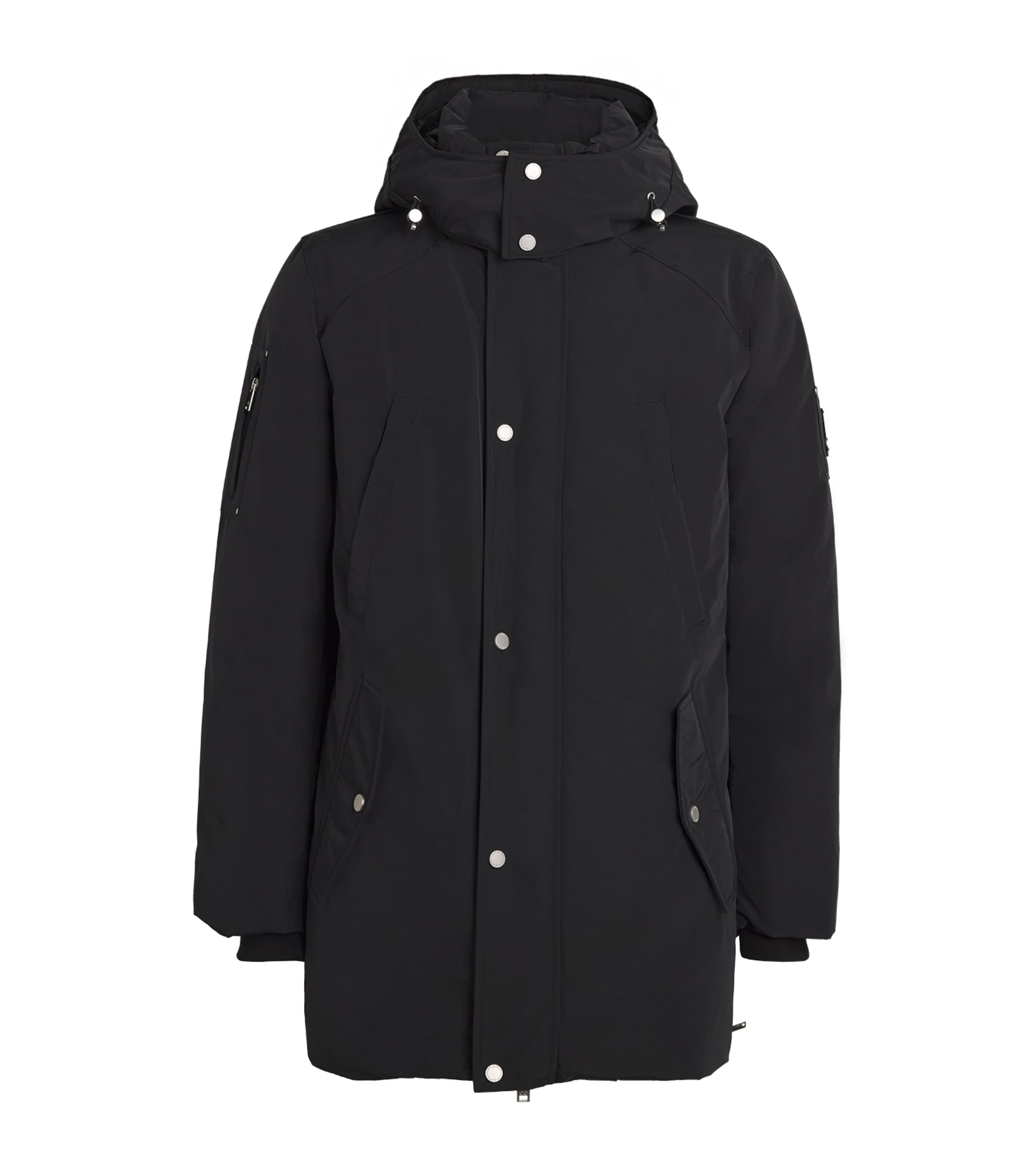 Moose Knuckles Down Peak Parka In Black