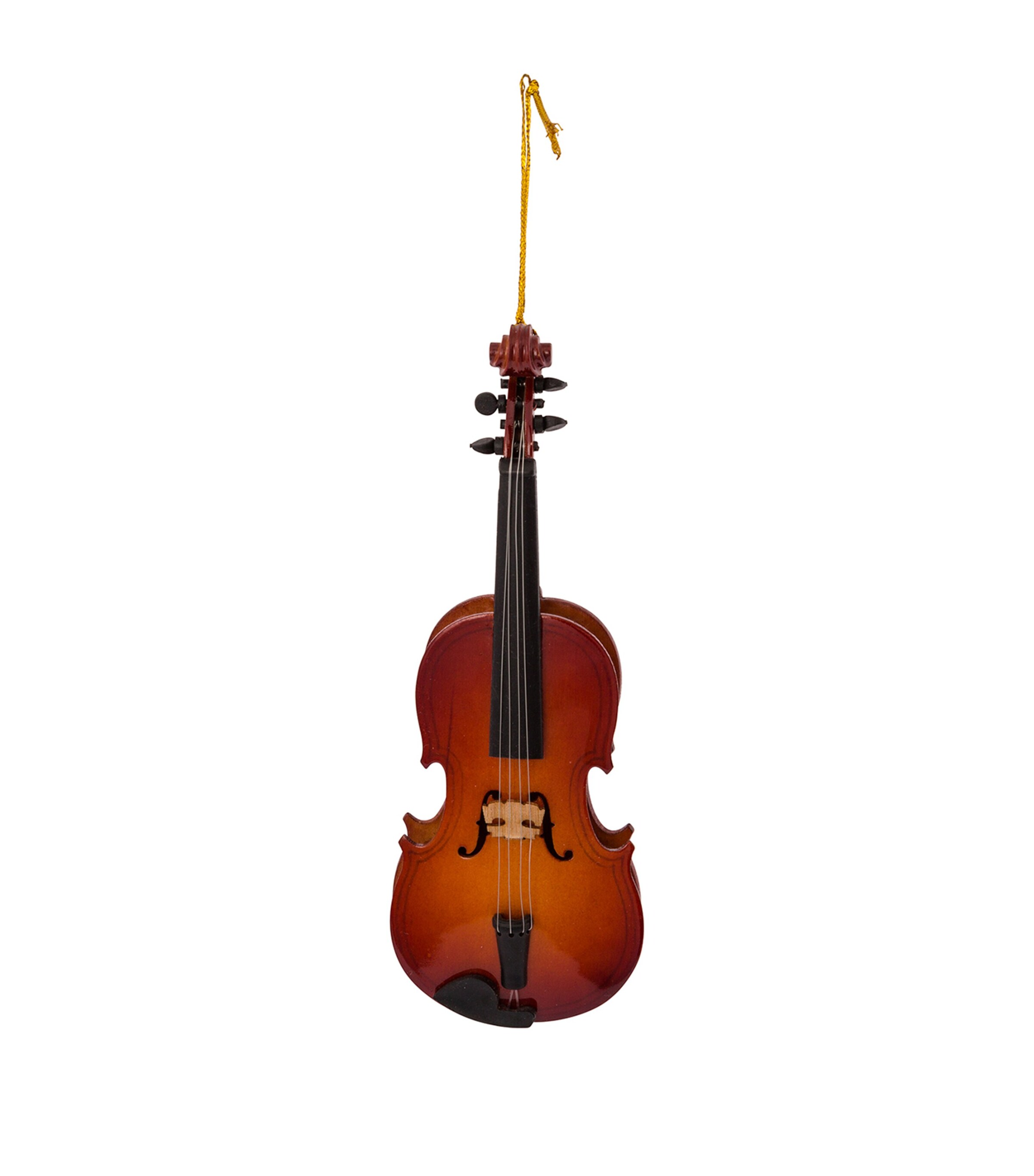 Kurt.S.Adler Wood Violin Tree Decoration Image 8