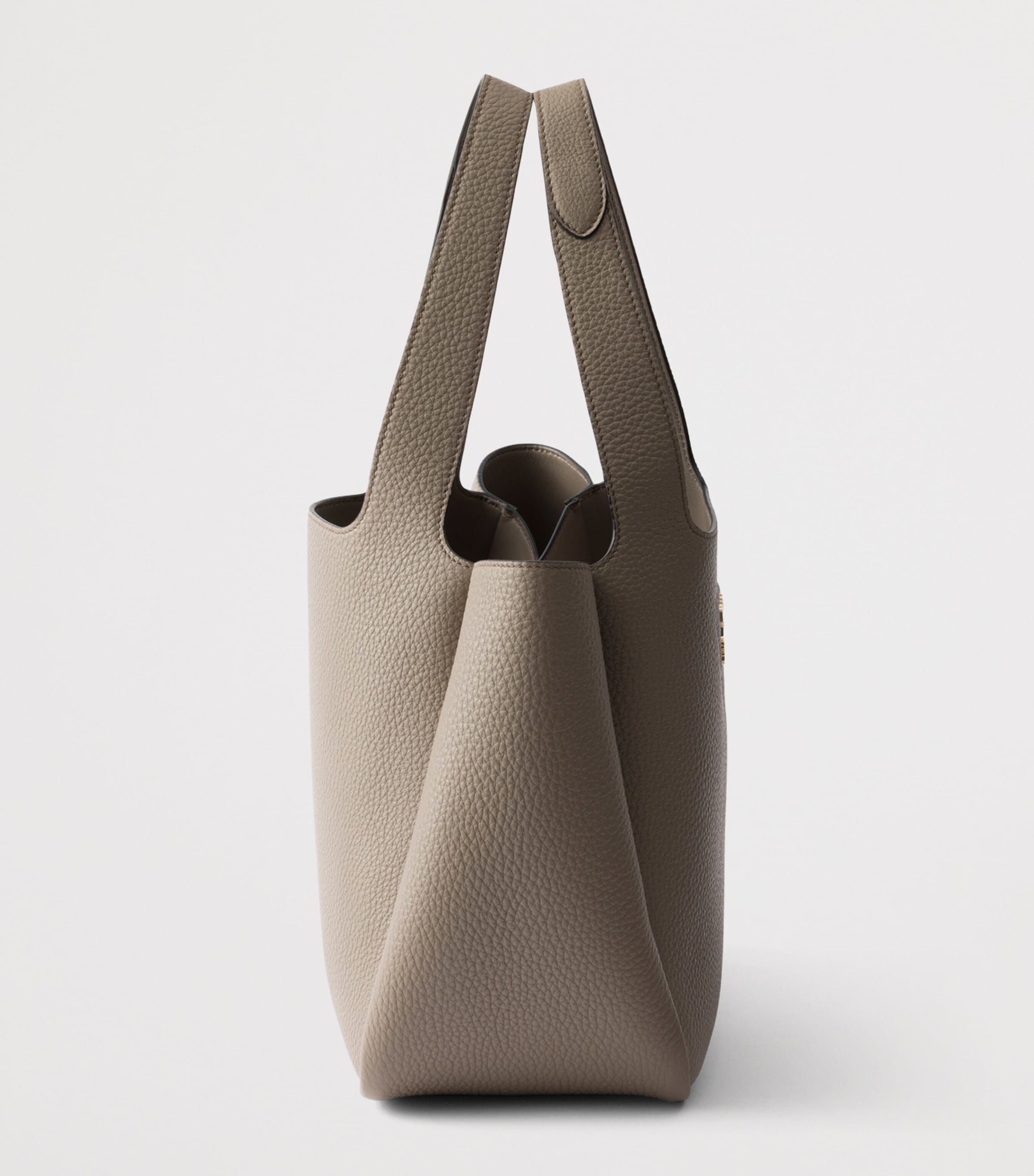 Small Leather Tote Bag F03QH Image 5