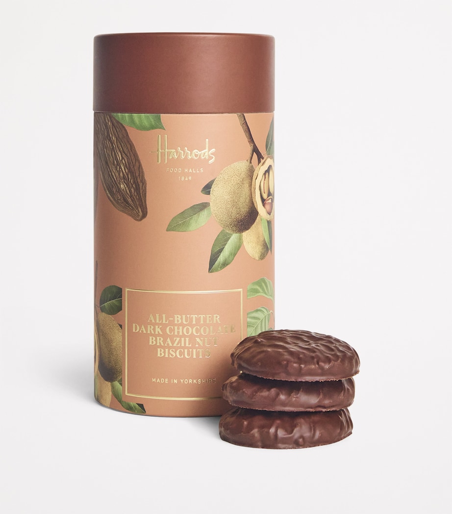 All-Butter Dark Chocolate Brazil Nut Biscuits (200g) NO COLOUR Image 2