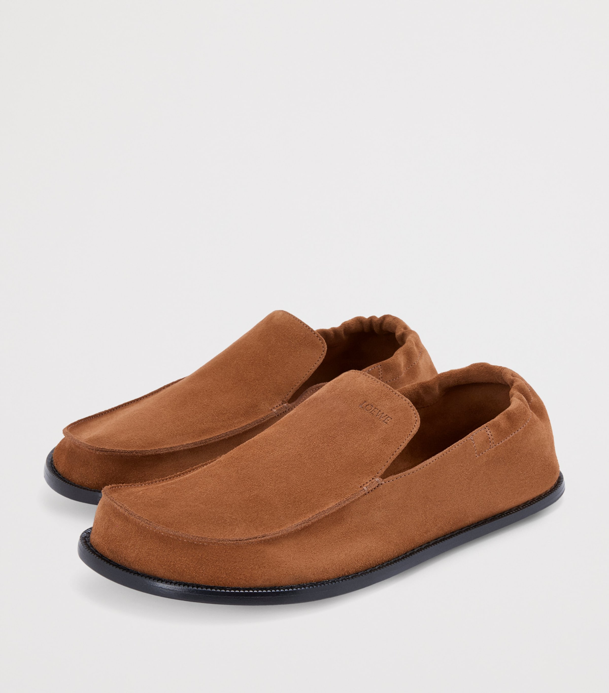 Suede Flex Loafers CHOCOLATE Image 3