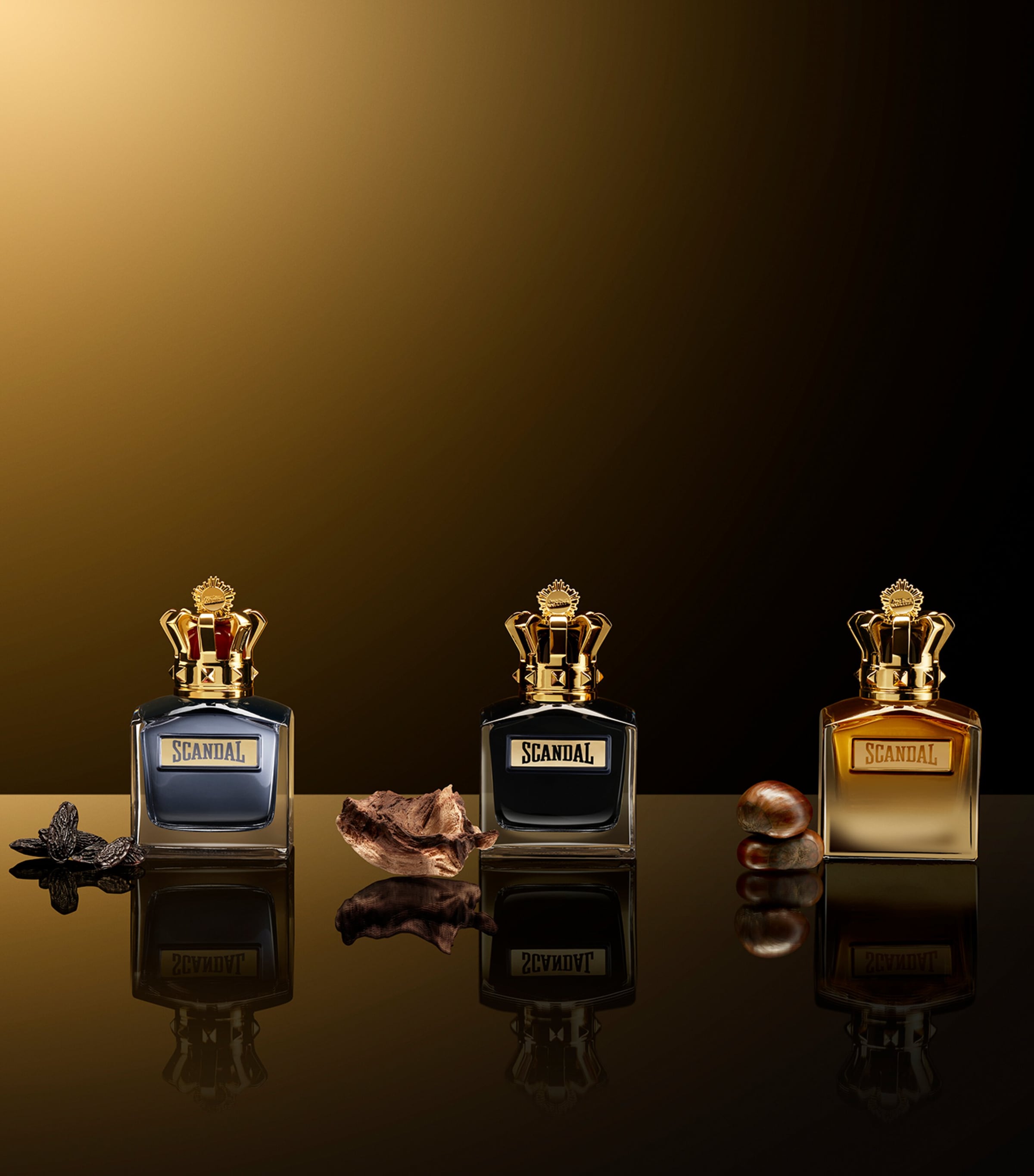 Scandal Pour Homme Absolu Eau de Parfum (150ml) NO COLOUR Image 4