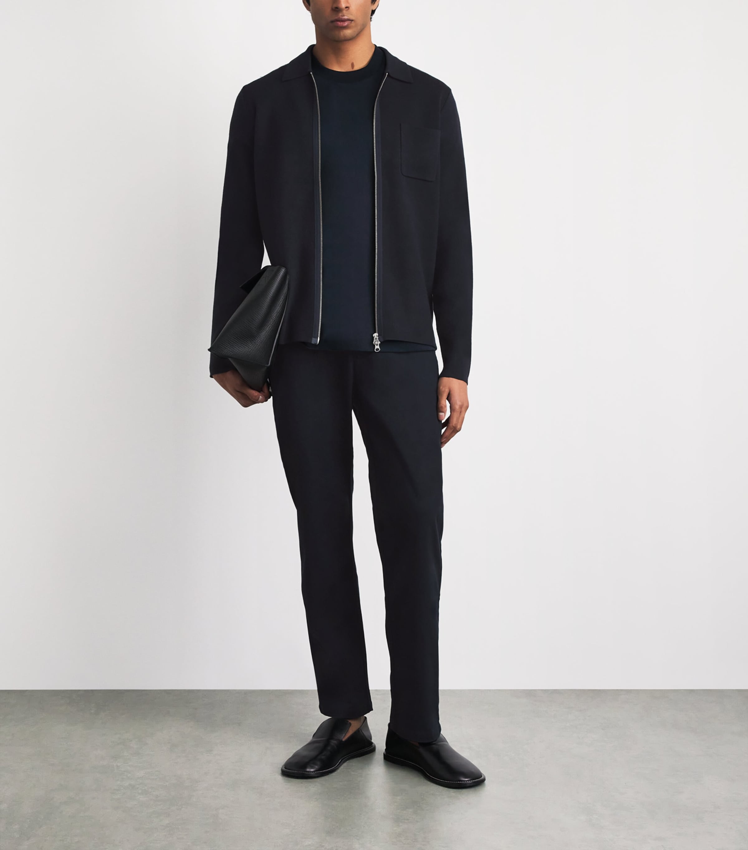 Guna Zip-Up Cardigan SKY CAPTAIN Image 2