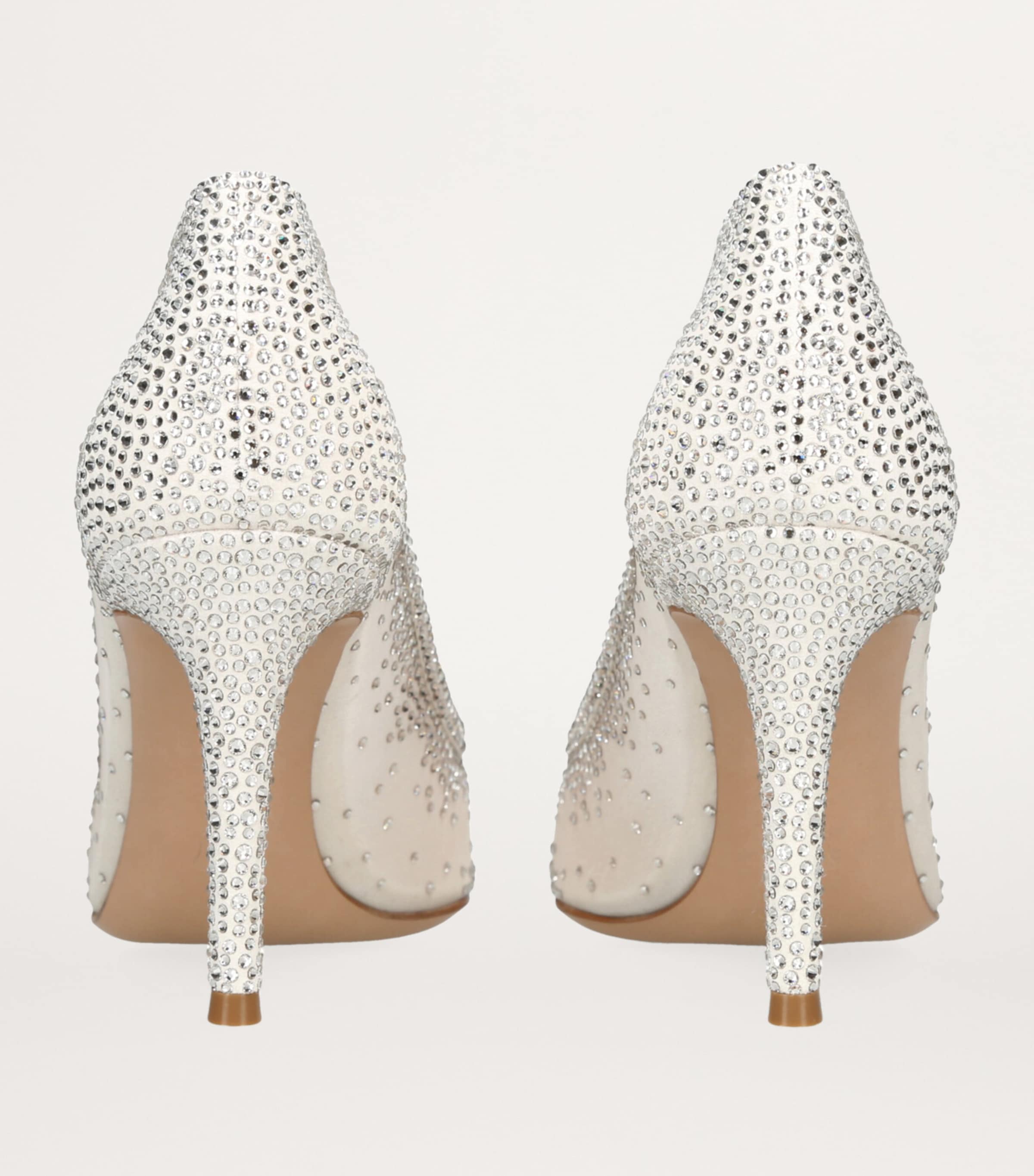 Gianvito Rossi Embellished Rania Pumps 85 Beige Image 2