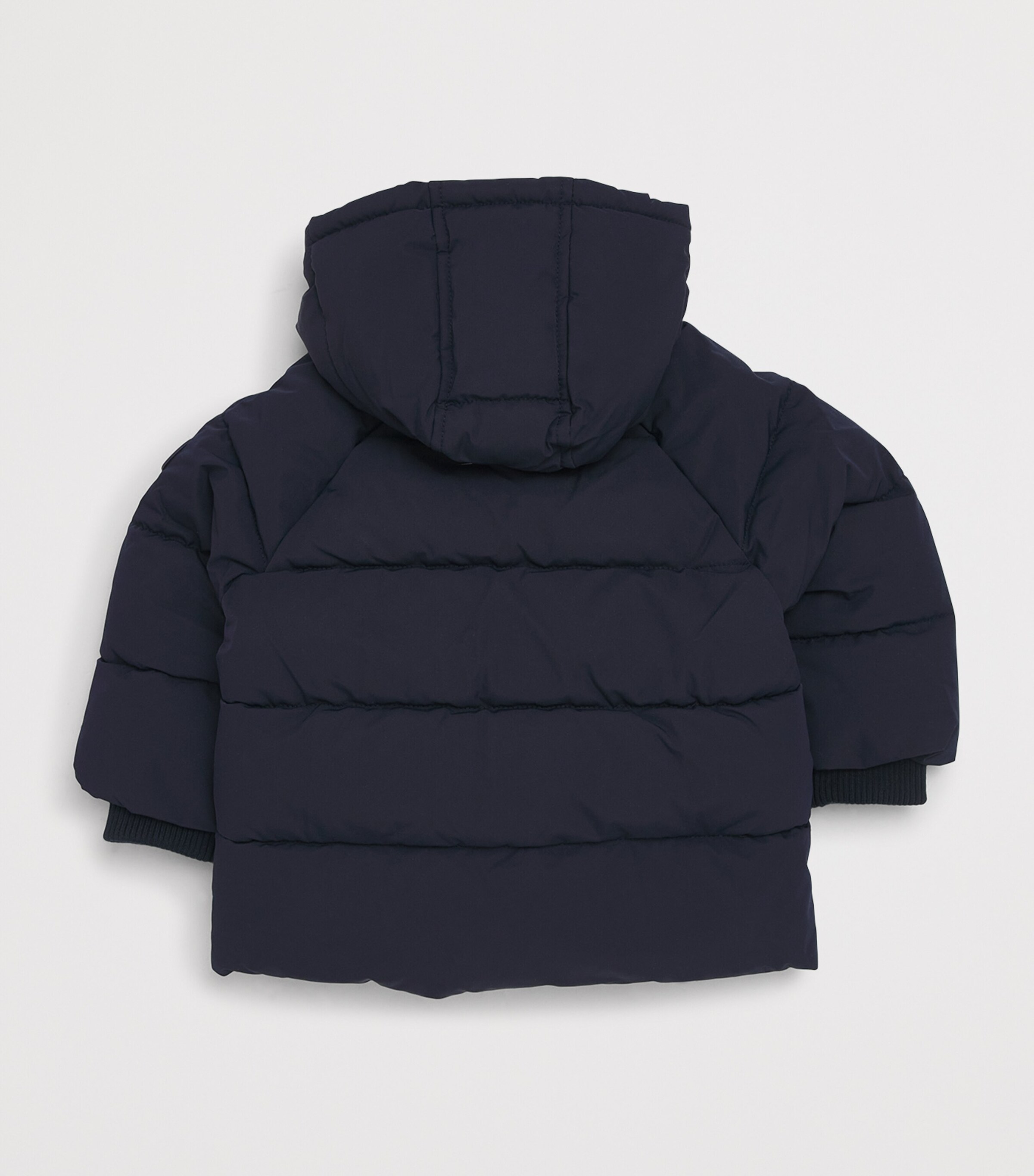 Petit Bateau Hooded Puffer Jacket (6-36 Months) Image 2