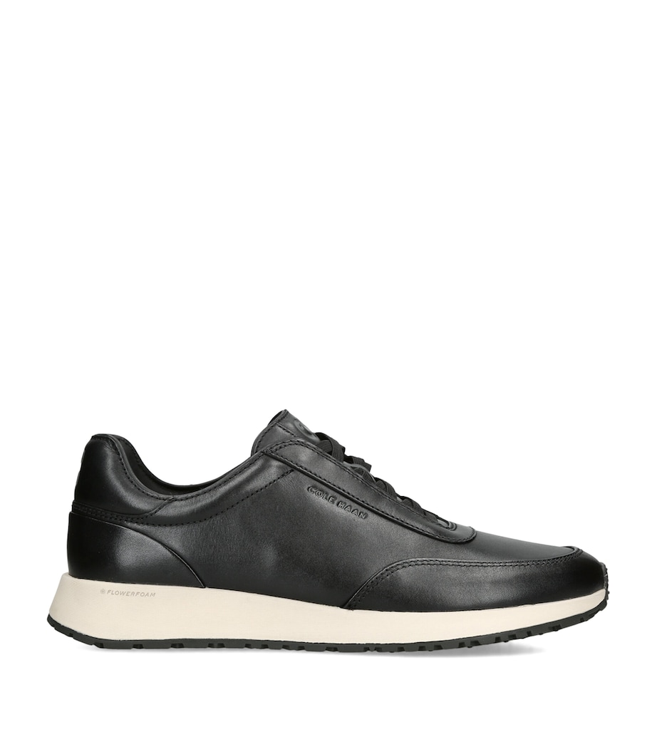 Cole Haan Leather GrandPrø Luxe Mile Sneakers Blk/white Image 1