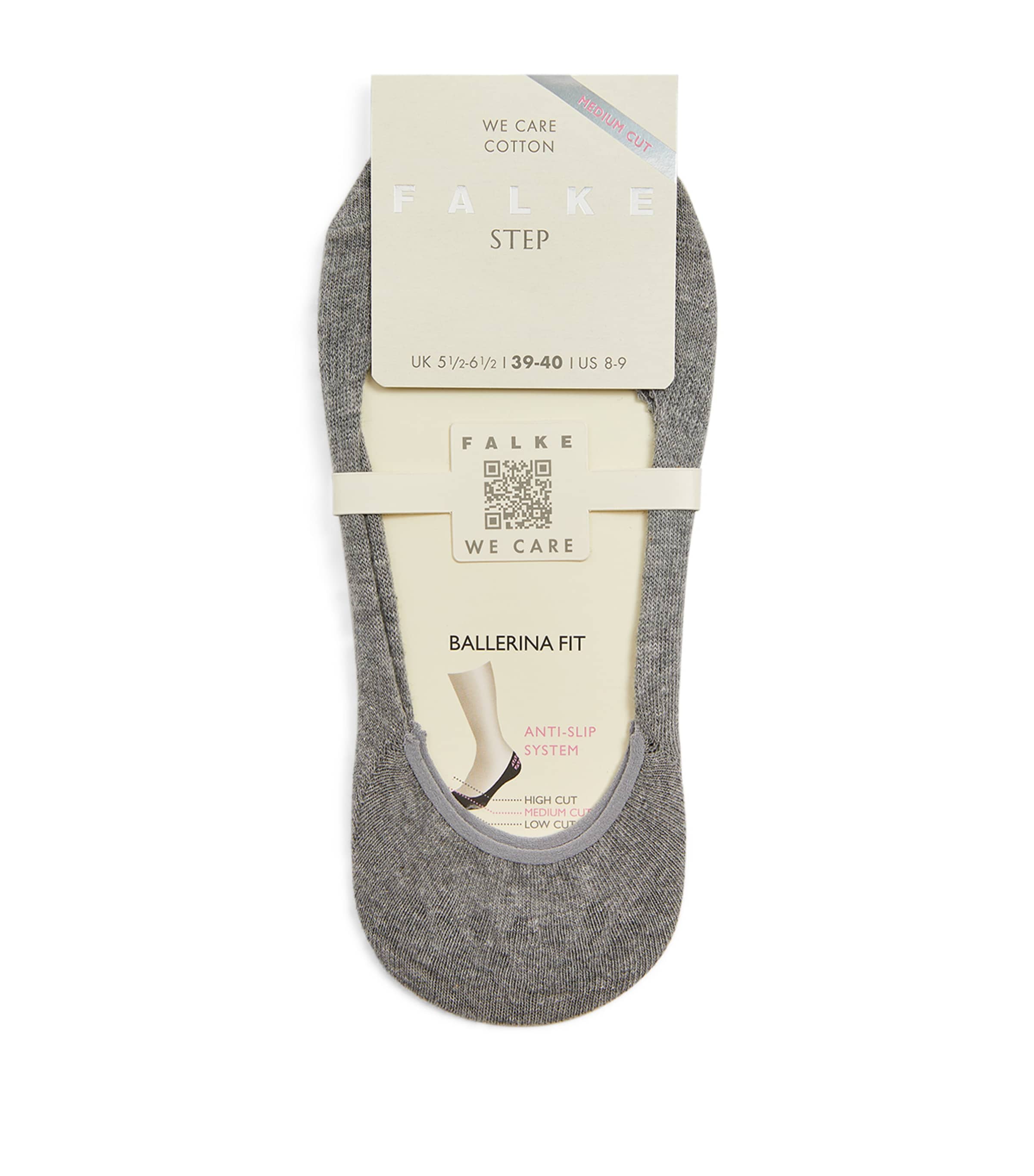 Falke Step No-show Ballerina Socks In Grey