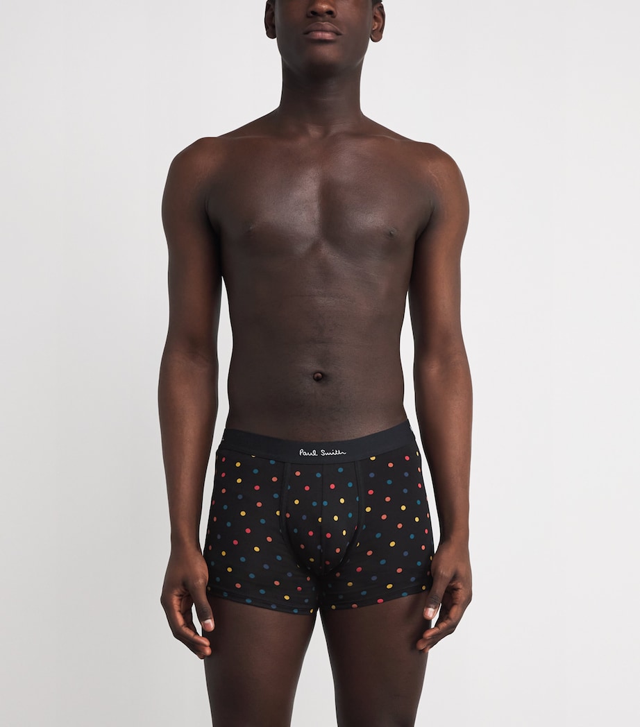 Stretch-Cotton Trunks (Pack of 5) 1A MUTICOLOUR Image 2