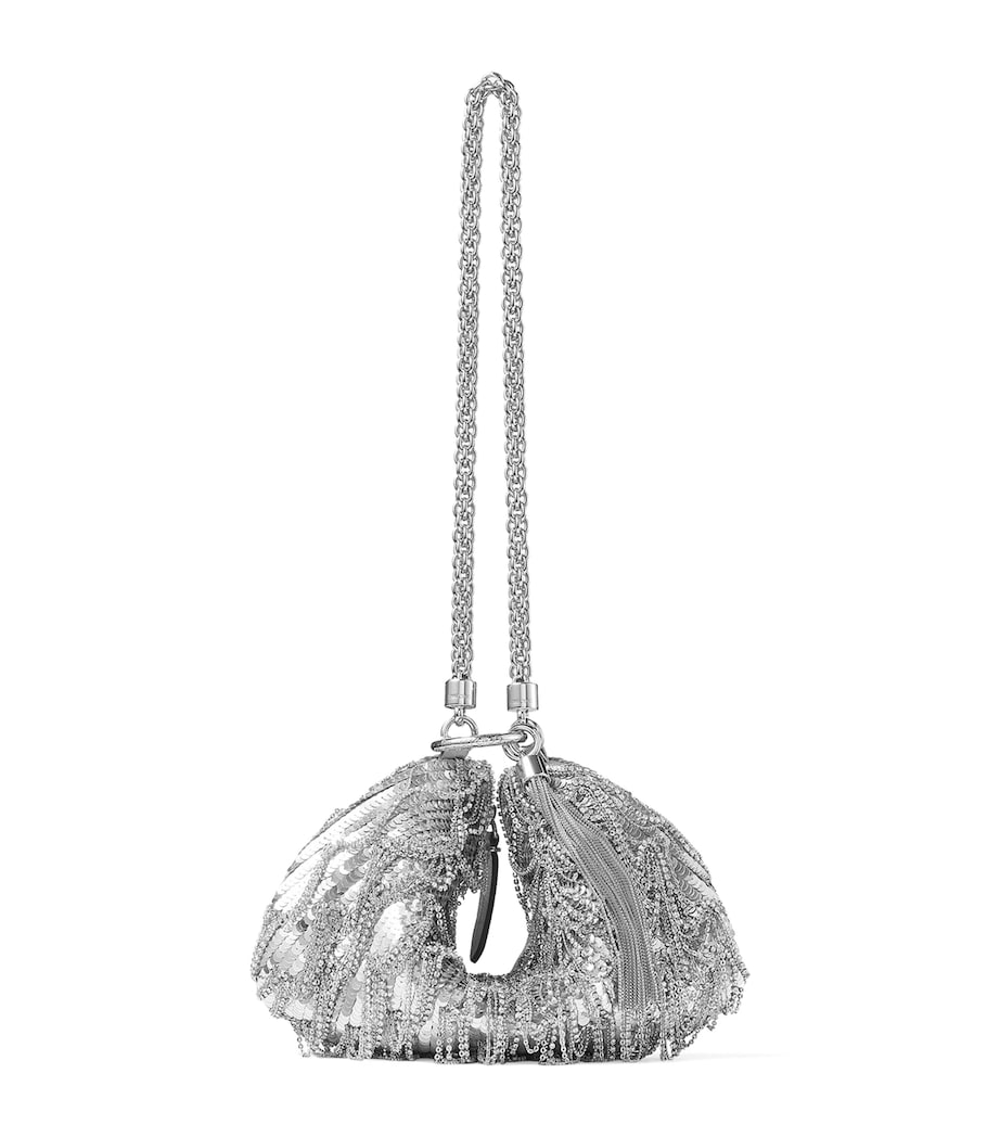 Callie Mini Embellished Shoulder Bag SILVER MIX/SILVER Image 1