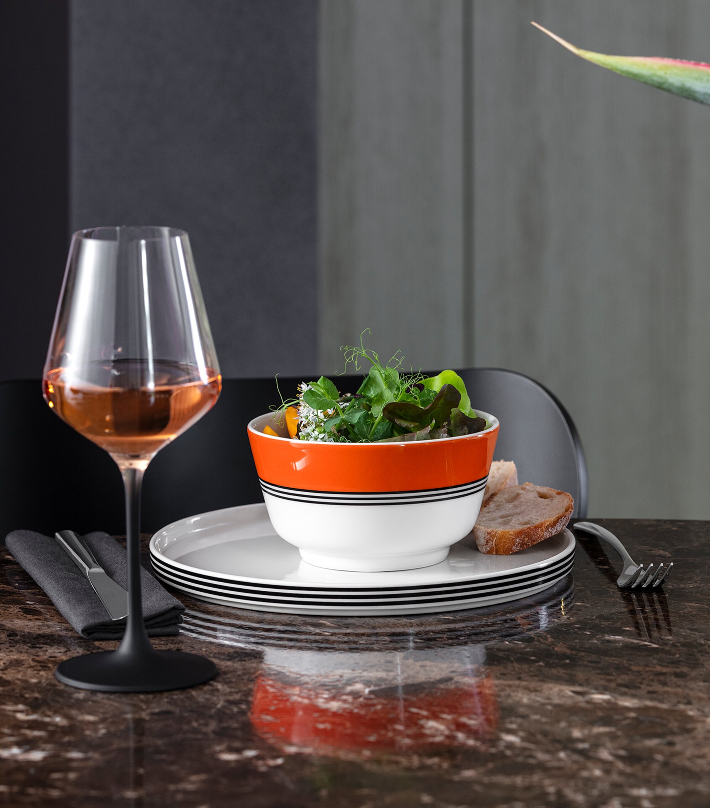 Porcelain Memphis Cereal Bowl (14cm) WHITE Image 2