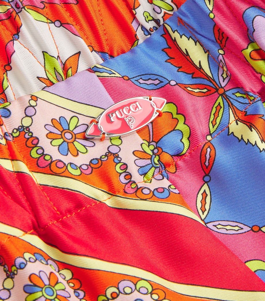 Silk Festa Print Shorts 042 MULTICOLOR Image 5