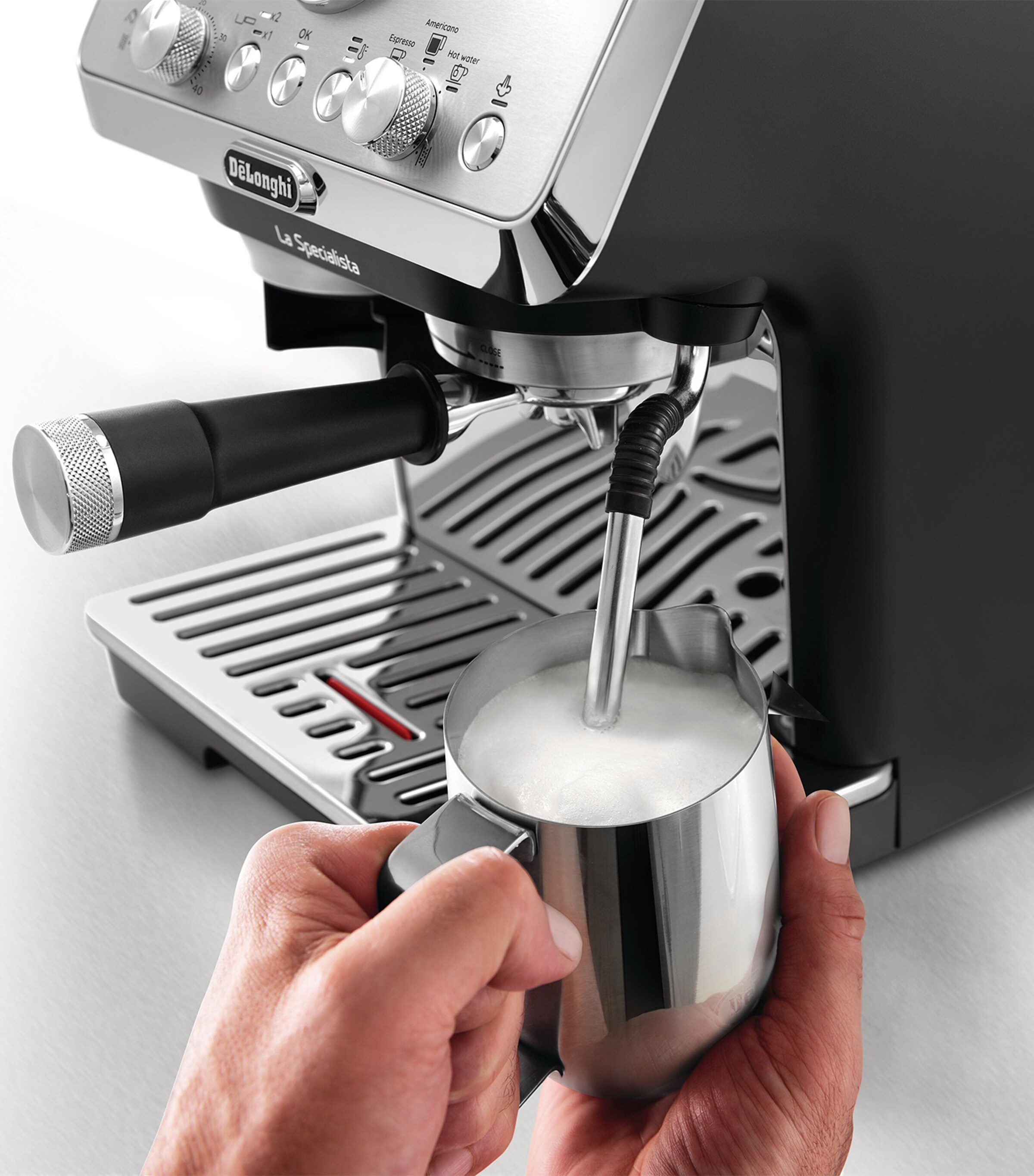 De'Longhi La Specialista Arte Espresso Coffee Machine Silver Image 5