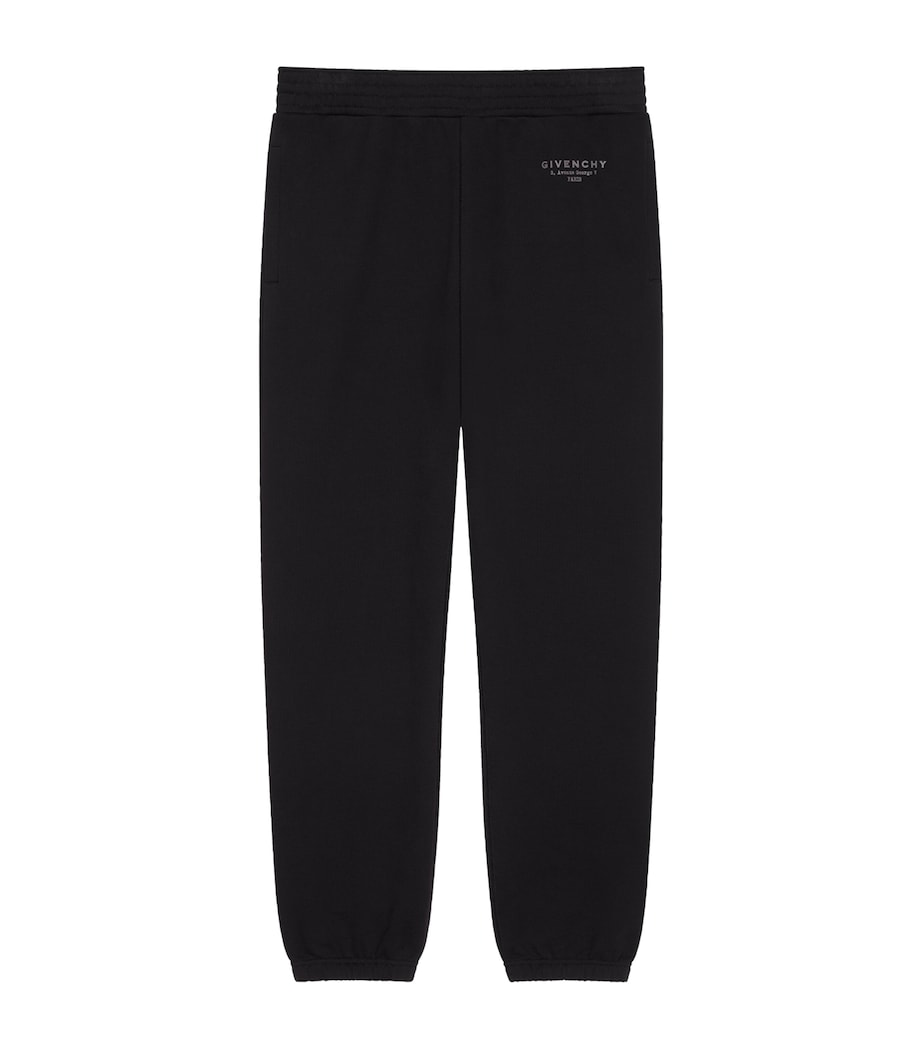 Cotton Logo Sweatpants BLACK Image 1