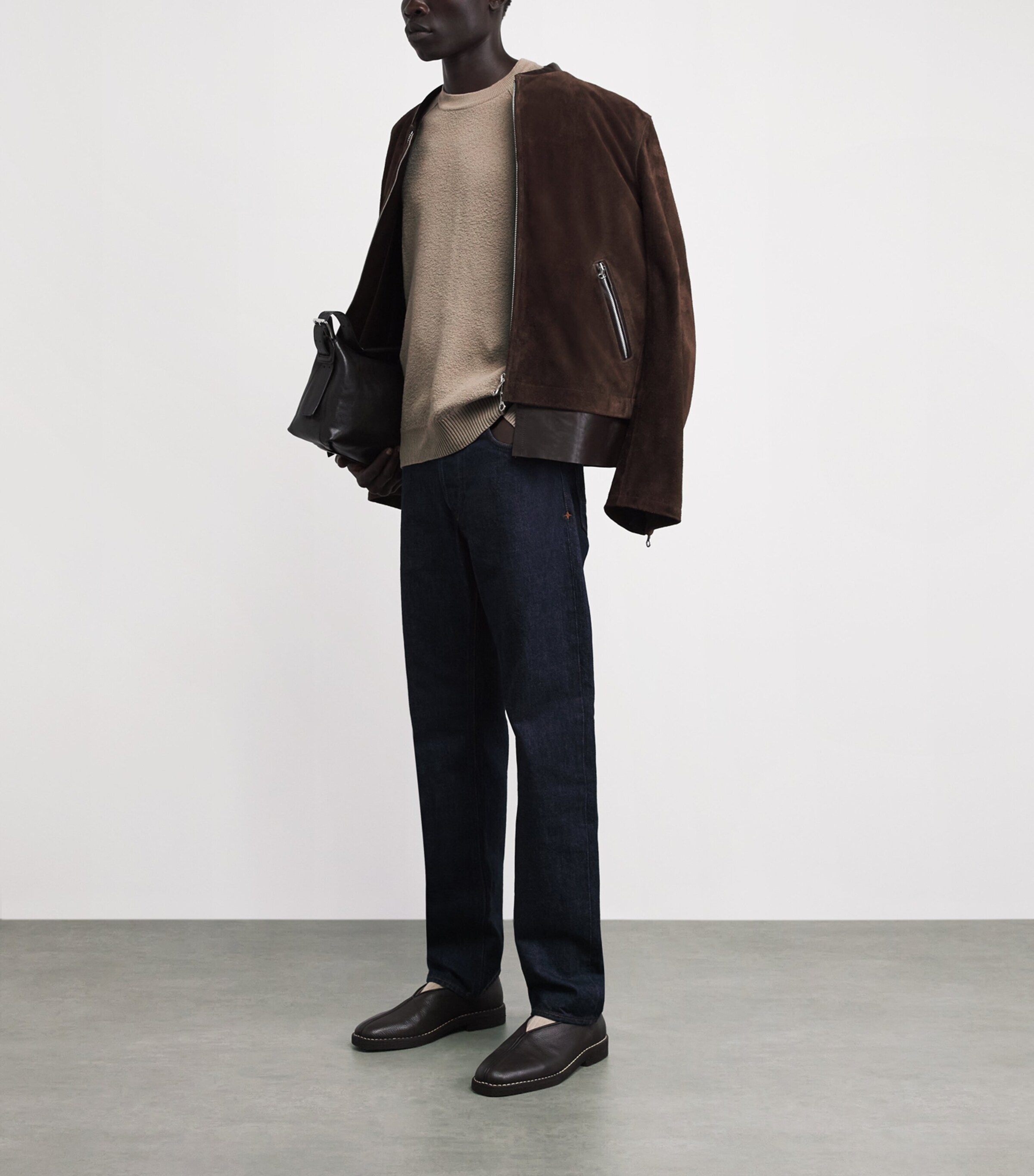 Stone Island Mens Raw Organic Cotton Sweater Image 2