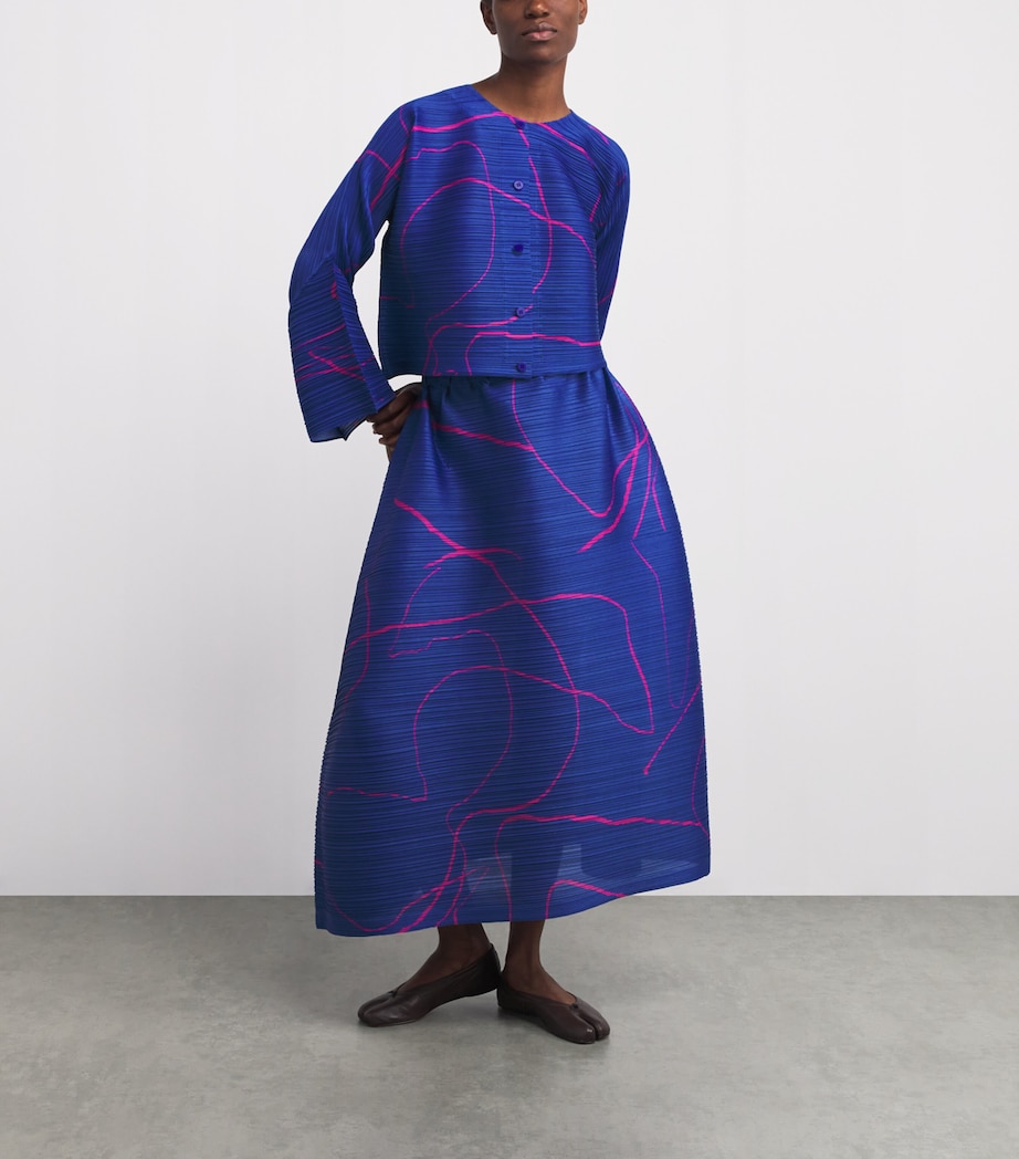 Printed Pause Jacket BLUE Image 2