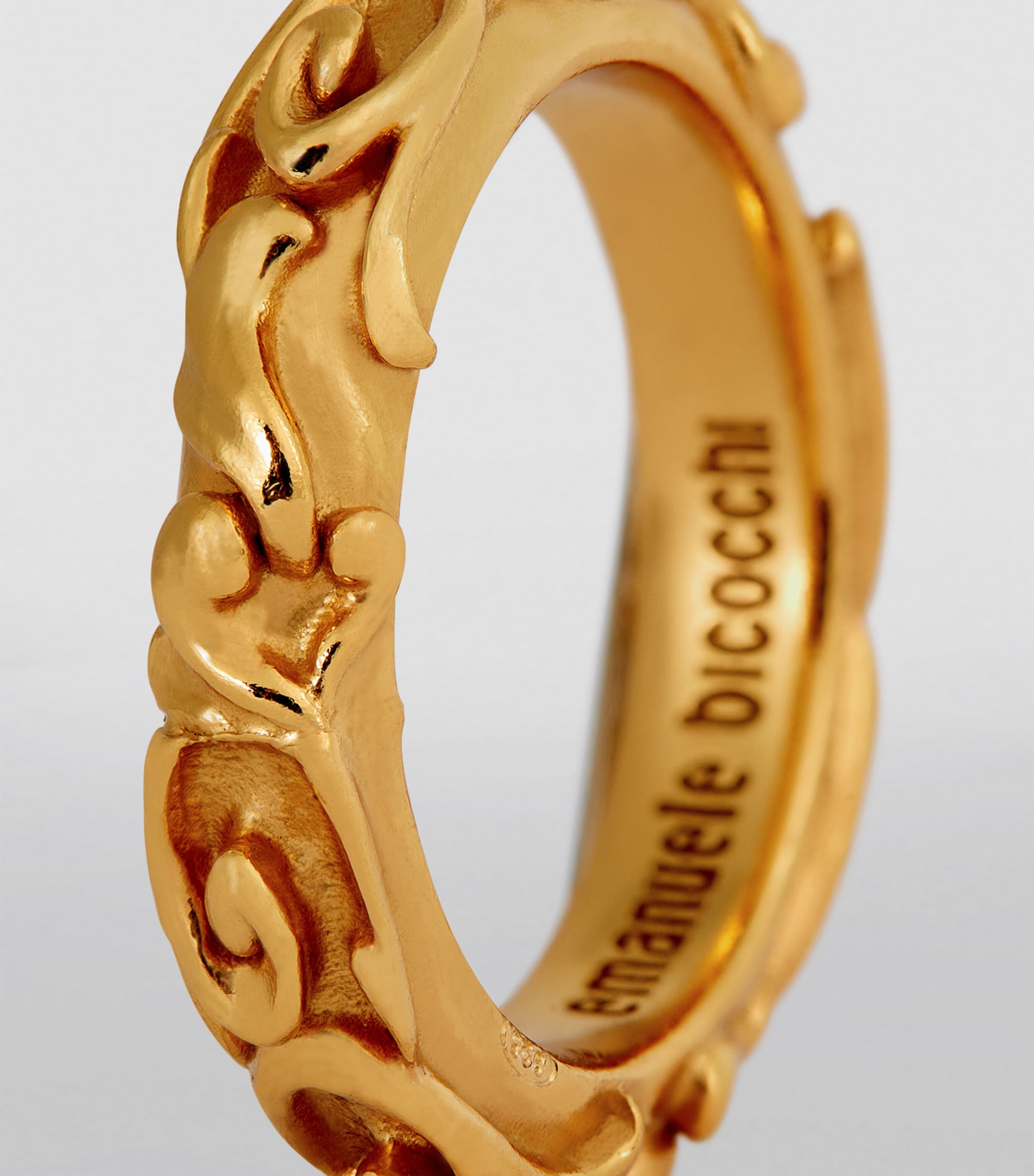 Gold-Plated Arabesque Ring GOLD Image 6