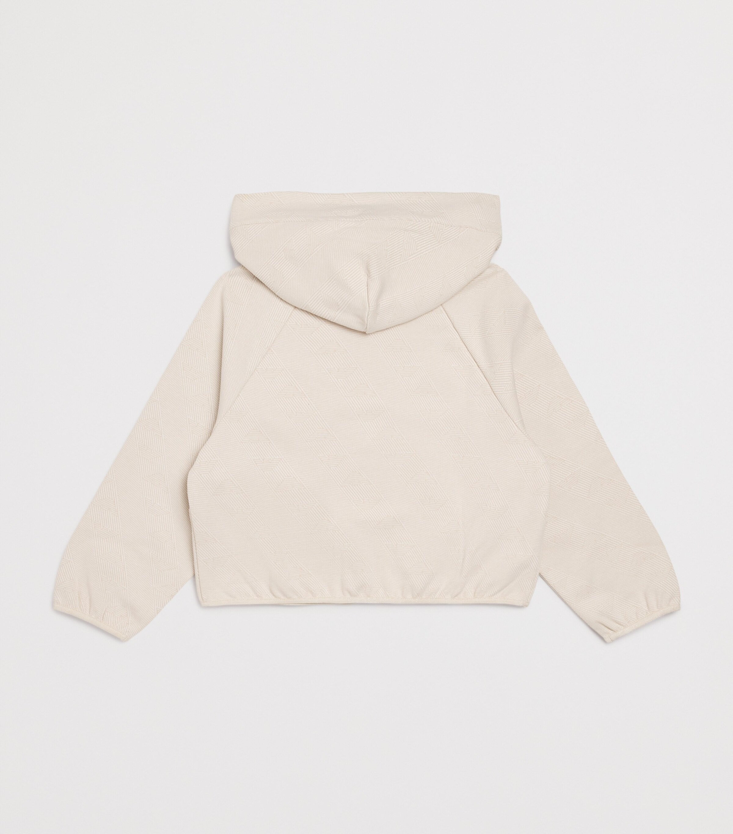 Jersey Jacquard Hoodie (4-14 Years) FRENCH OAK Image 2