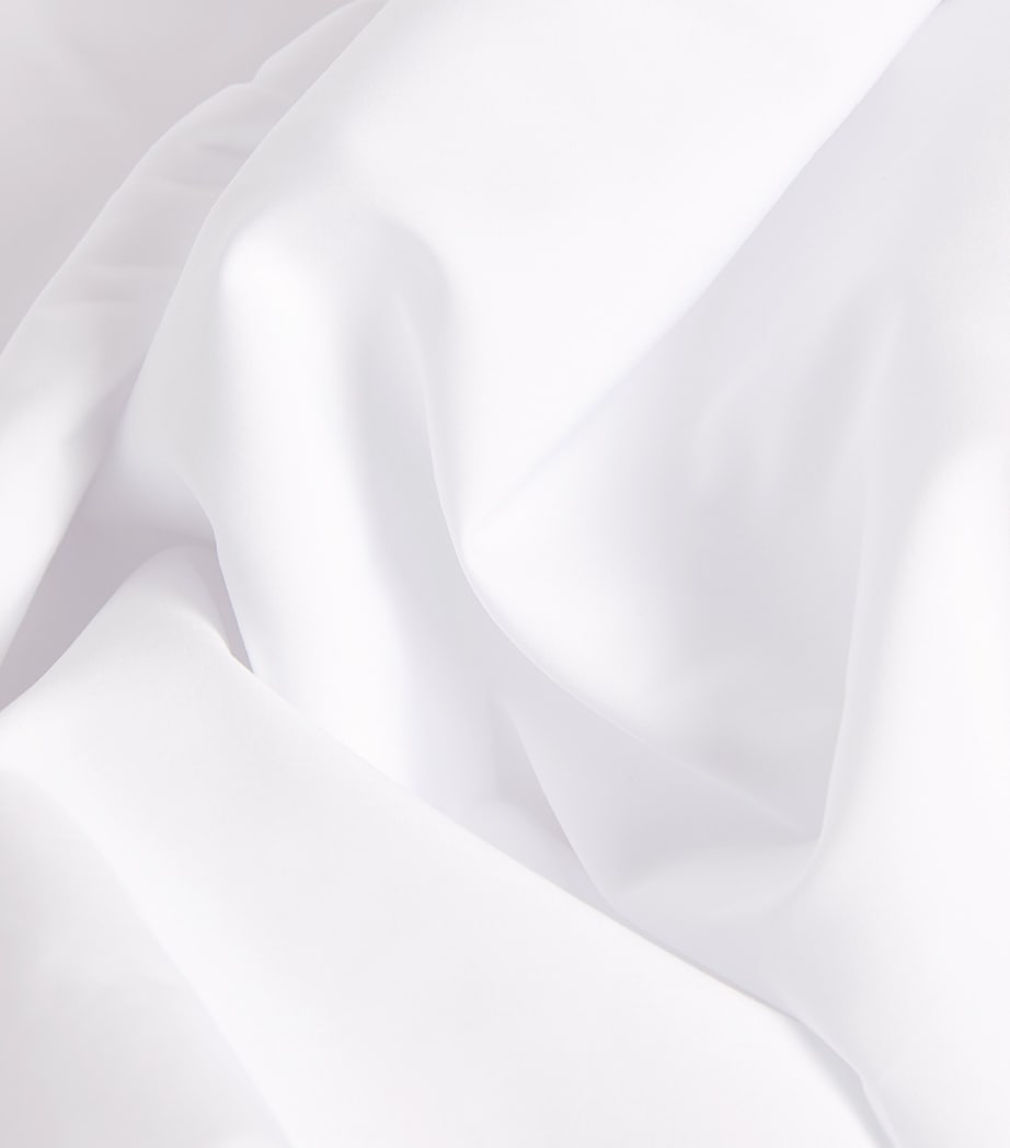 Secret Super King Fitted Sheet (180cm x 200cm) WHITE Image 3