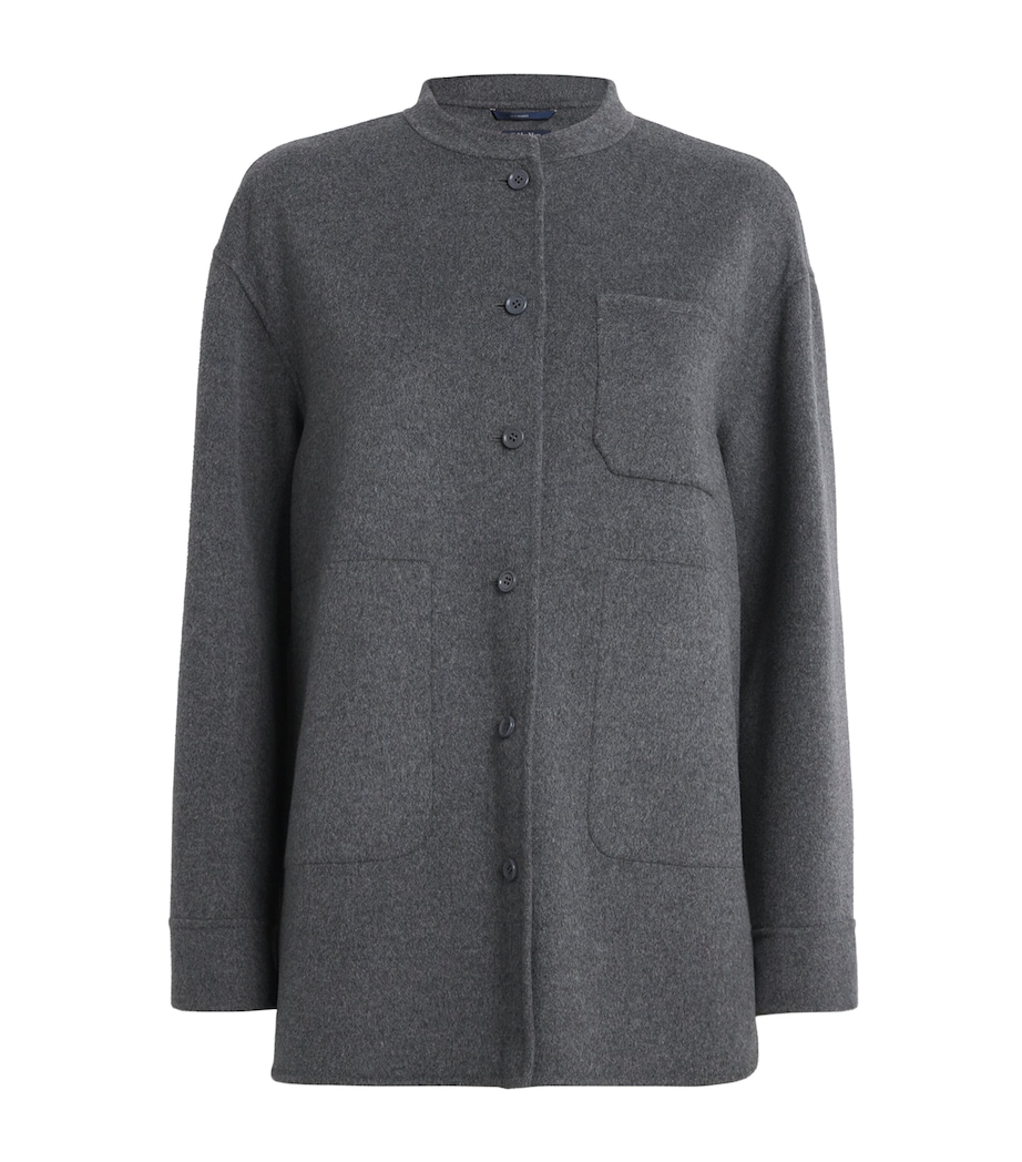 Virgin Wool Jacket DARK GREY Image 1