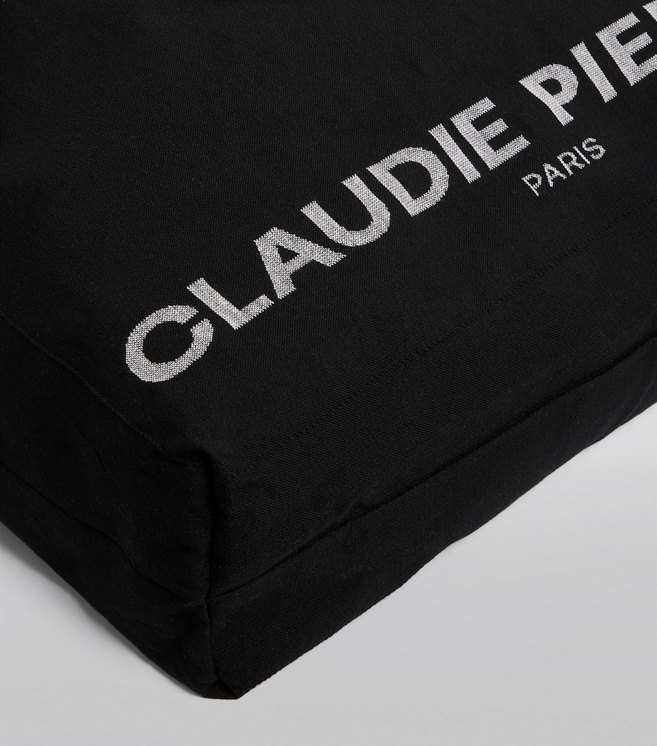Logo Tote Bag BLACK Image 6