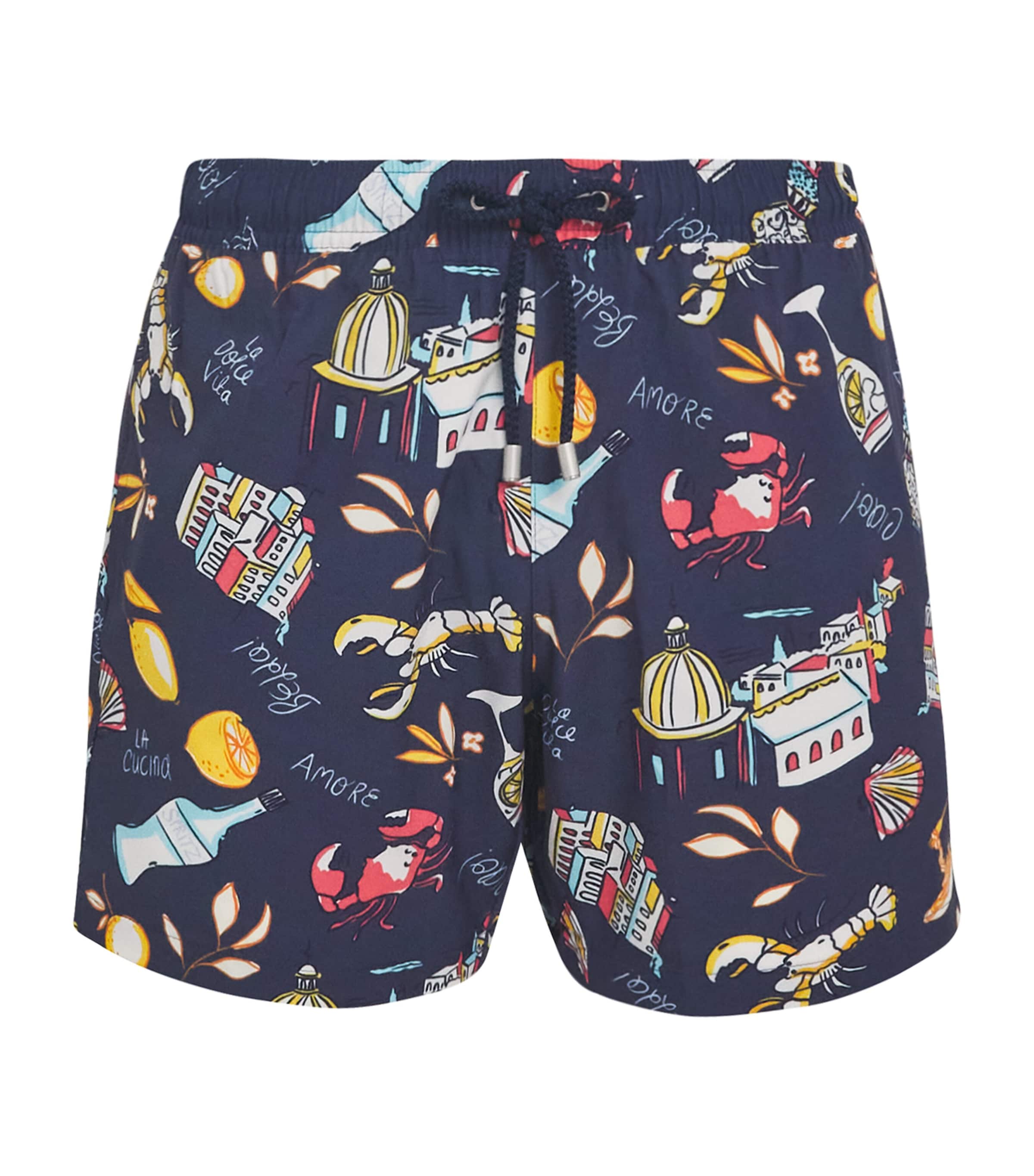 BLUEMINT PRINTED ARTHUS STRETCH SWIM SHORTS
