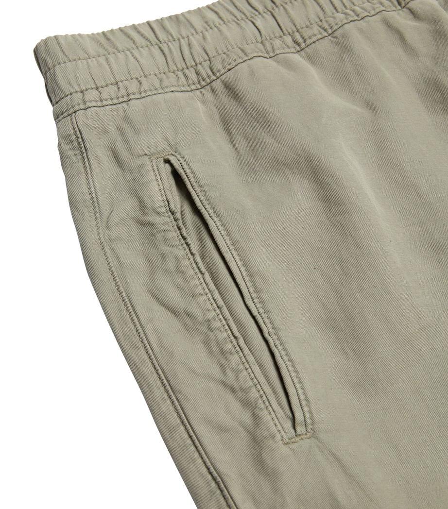 Lyocell-Blend Elasticated Trousers SAGE Image 2