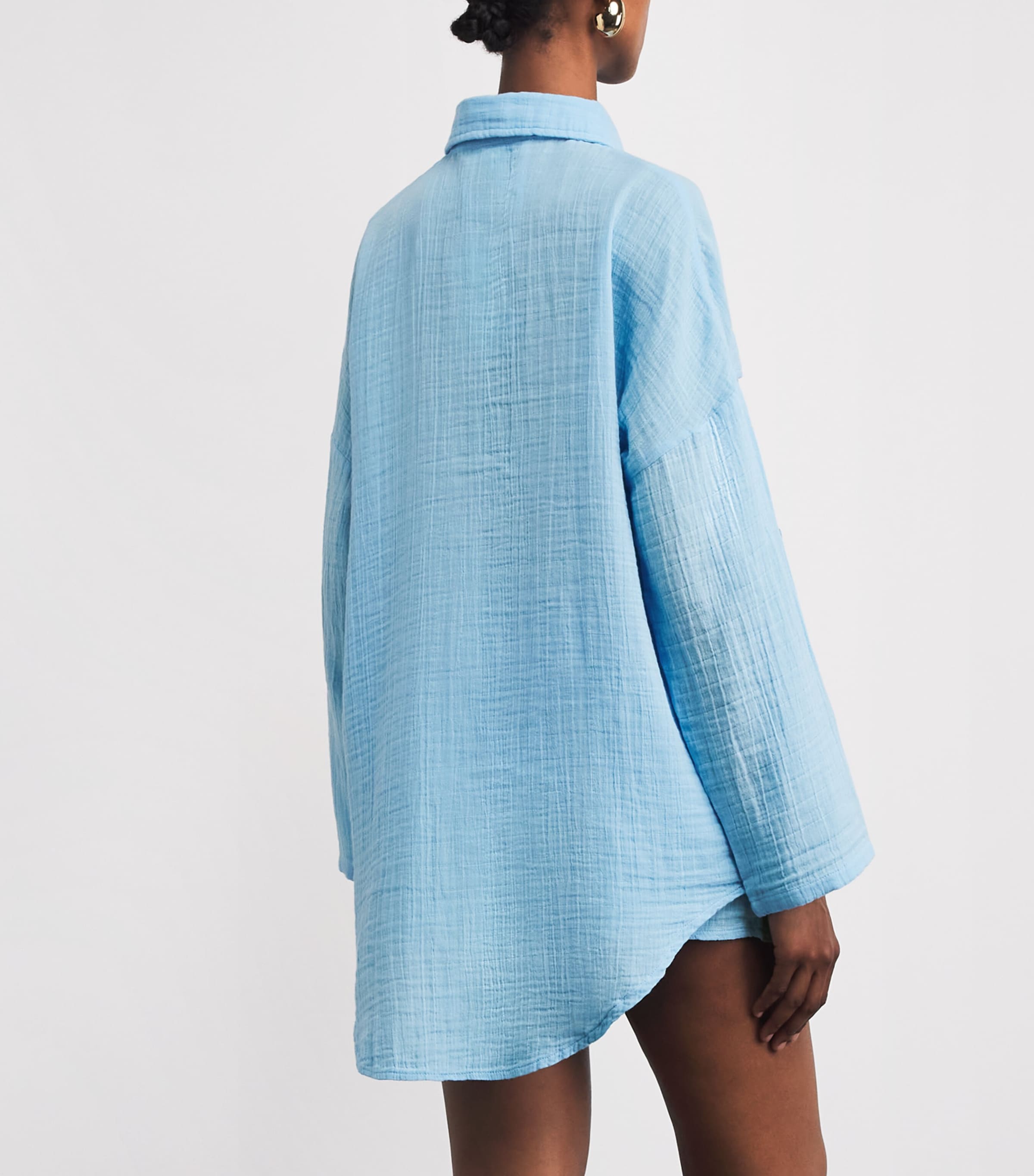 Melissa Odabash Womens Cotton Elena Shirt Oasis Image 5