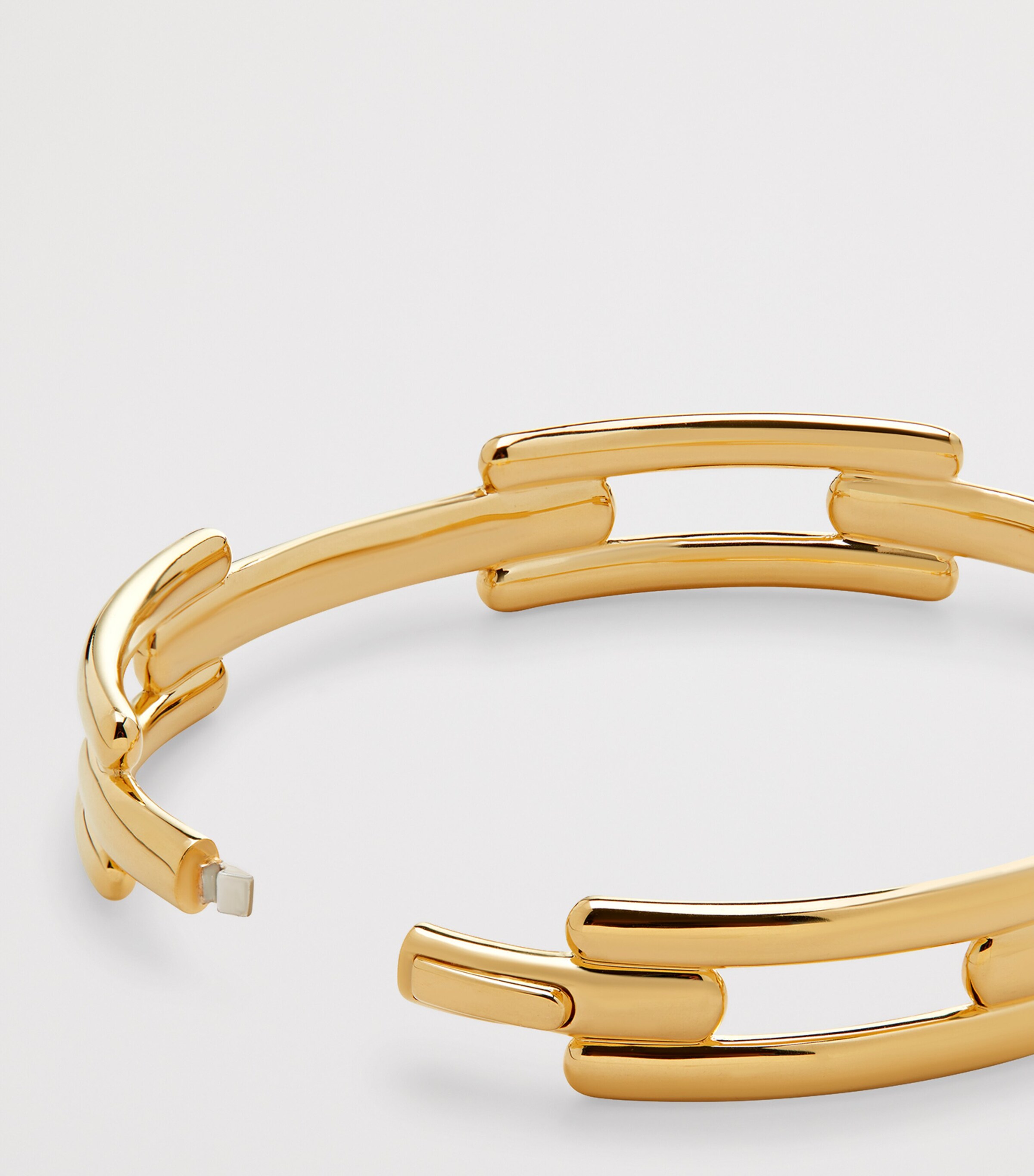 Gold Vermeil Signature Link Bangle 18K GOLD VERMEIL Image 3