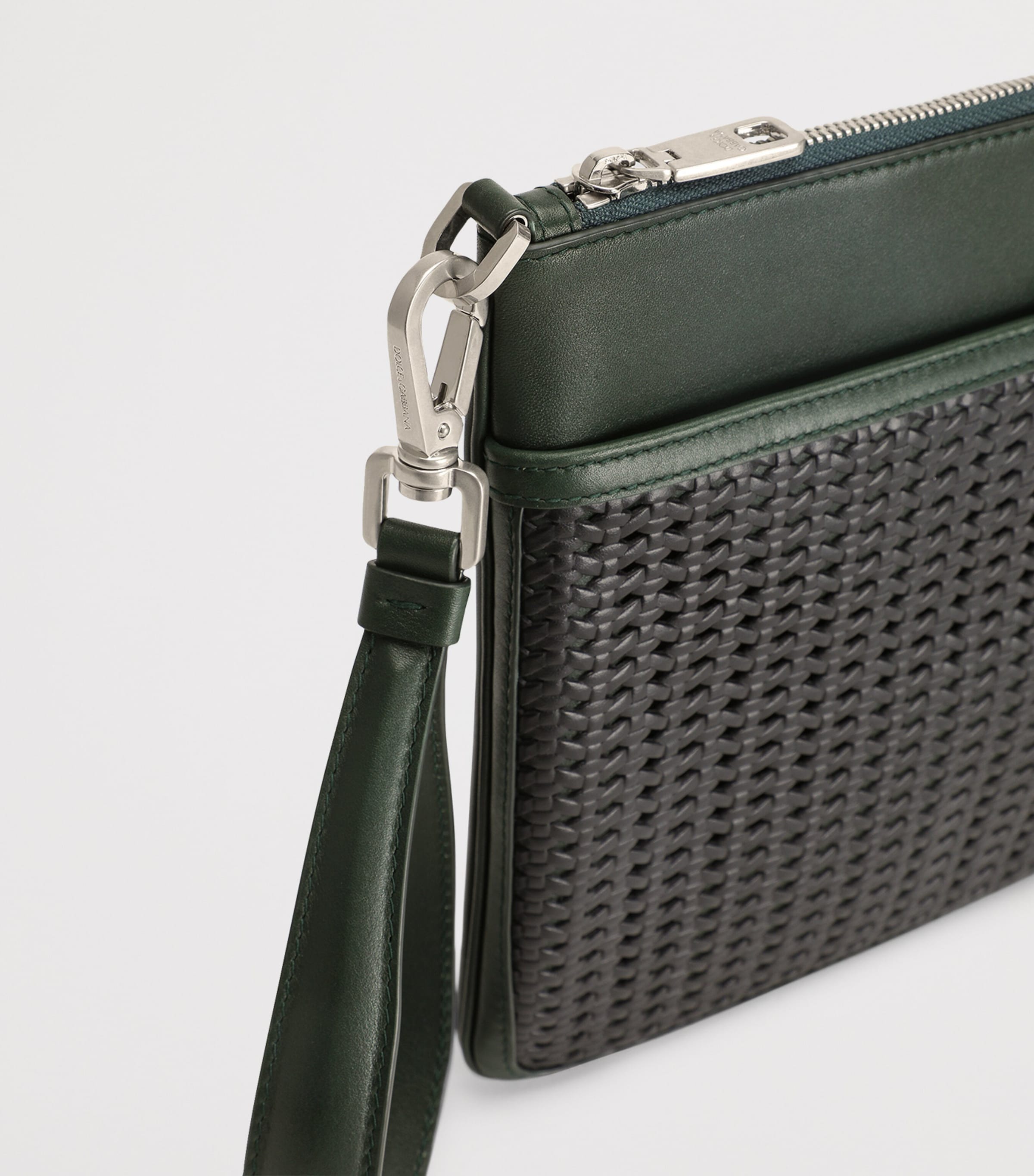 Canvas-Calfskin Plongé Toiletry Bag 89868-MULTI Image 5