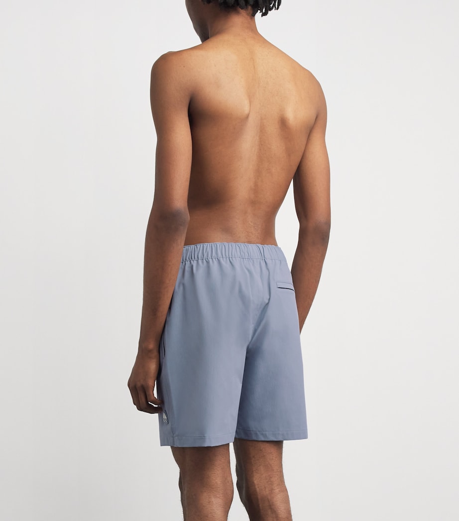 Moose Knuckles Mens Drawstring Swim Shorts Jet Stream Image 3