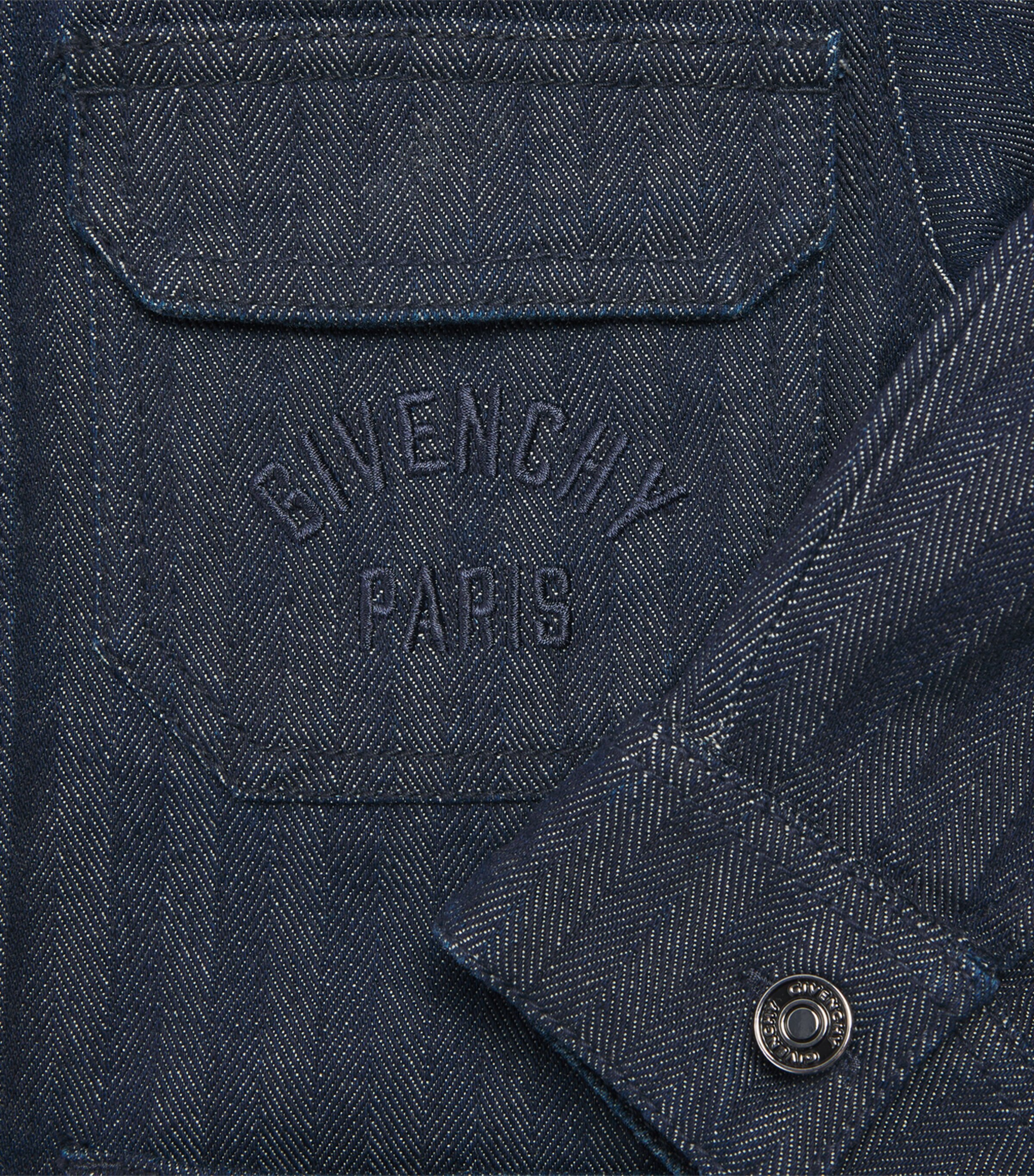 Givenchy Kids Logo Denim Shirt (4-12+ Years) Denim Image 2