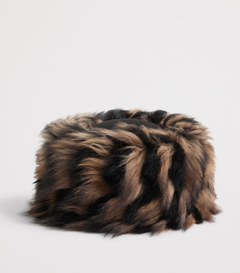 Valentino Garavani Rabbit Hair Beret Image 3