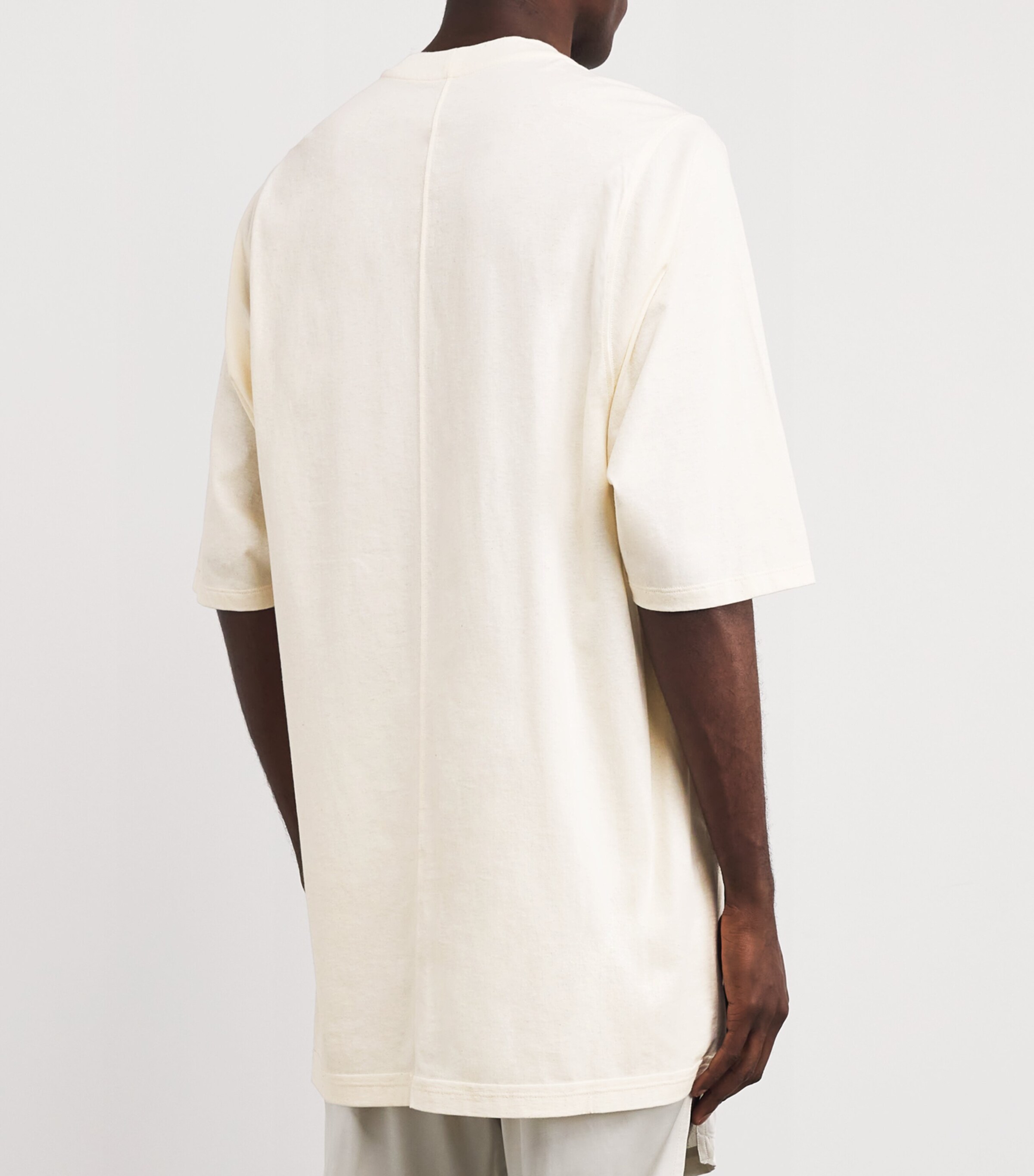 Rick Owens Organic Cotton Hands Print Jumbo T-Shirt | Harrods HK