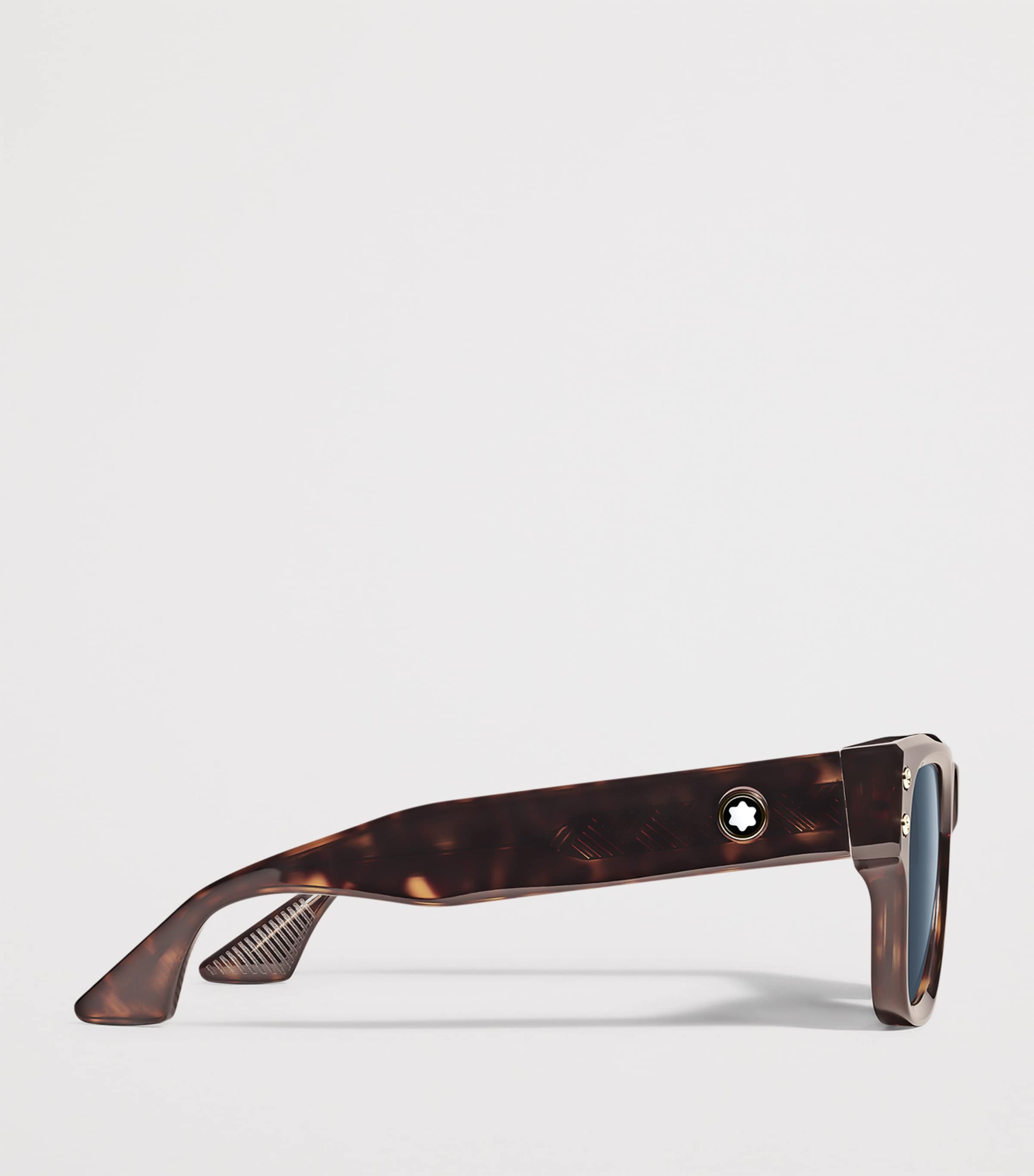 Tortoiseshell Square Sunglasses BROWN TORTOISE Image 2