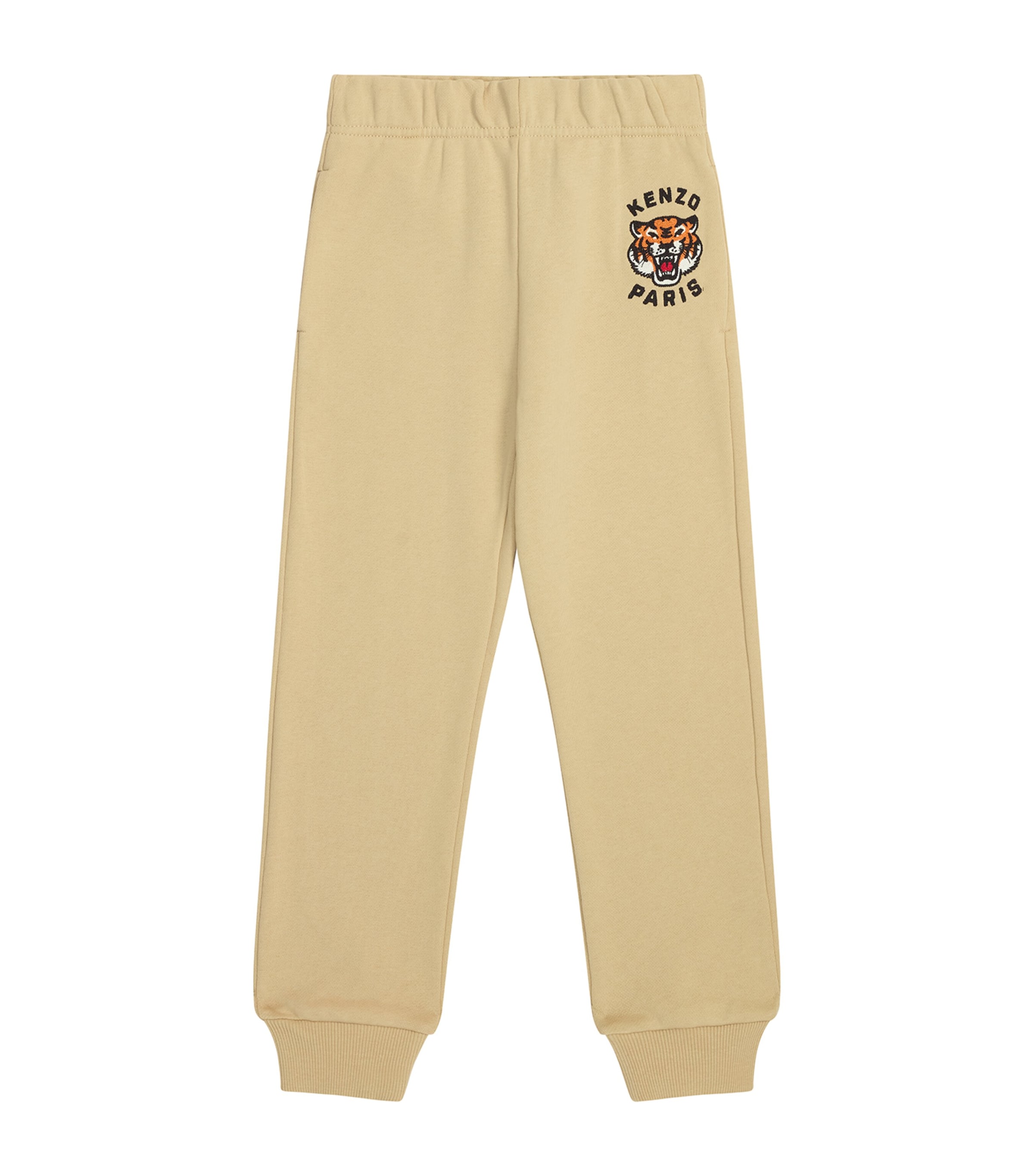 Kenzo Tiger Logo Sweatpants In Brown