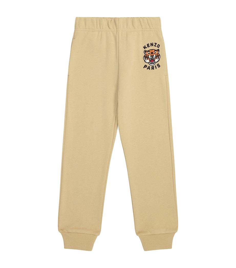 Tiger Logo Sweatpants (2-14 Years) STONE Image 1