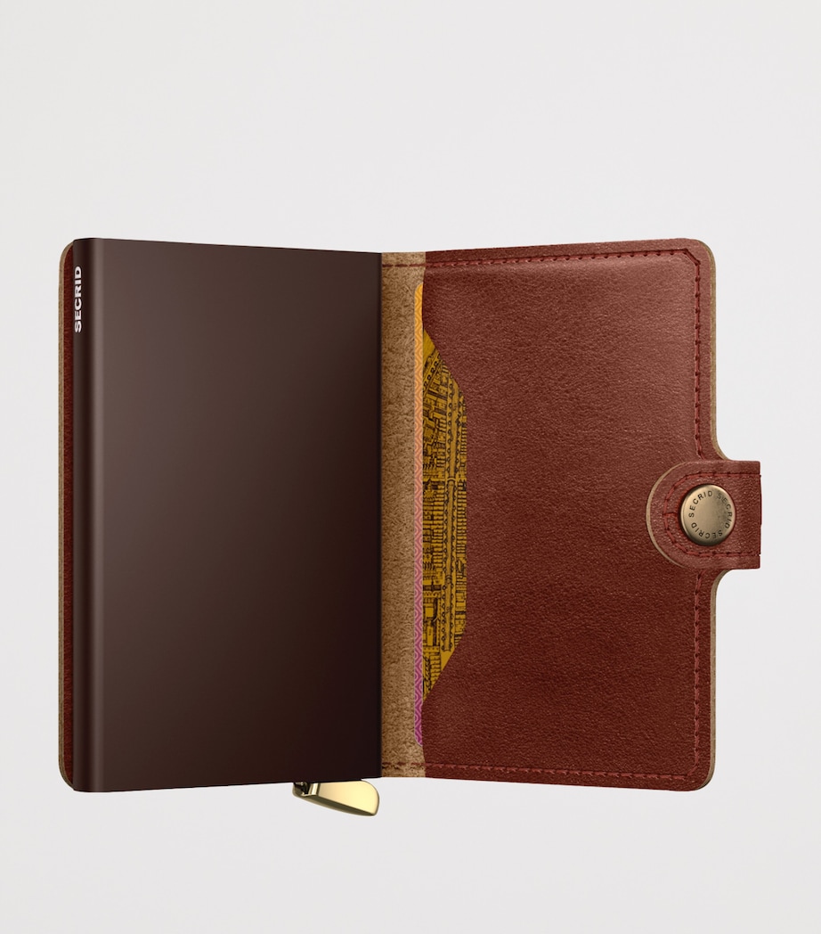 Secrid Basco Leather Miniwallet Whiskey Image 2