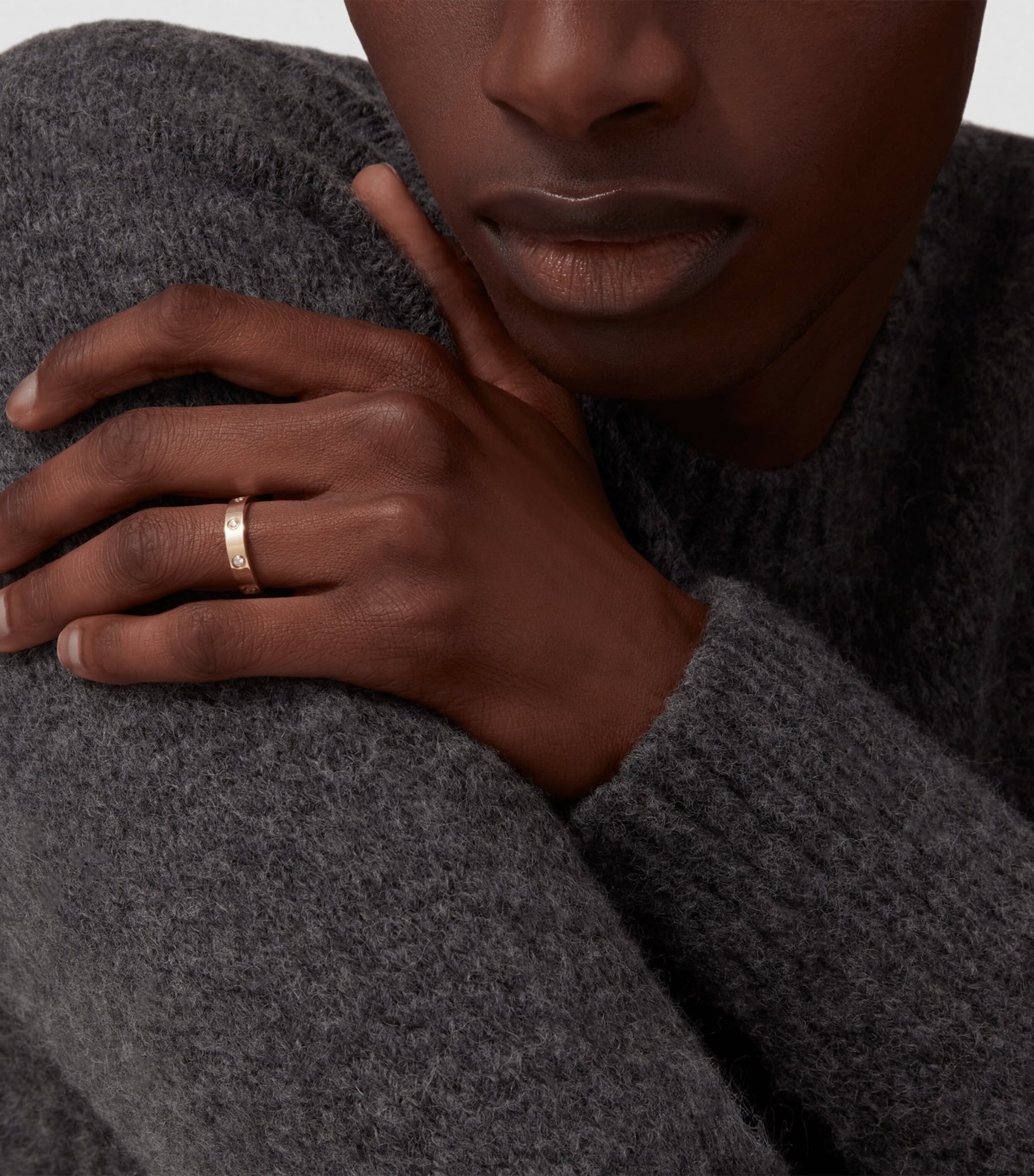 Cartier Yellow Gold and Diamond LOVE Ring Yellow Gold Image 7