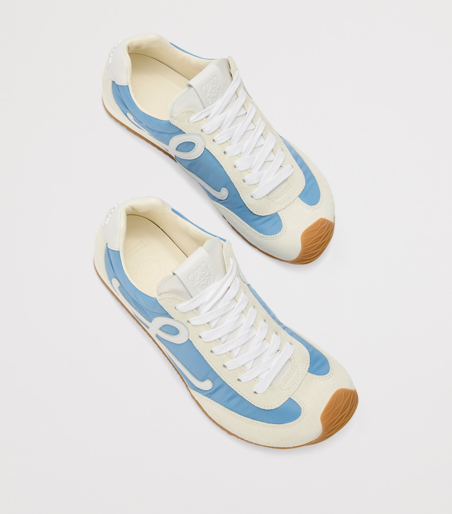 Suede Ballet Runner 2.0 Sneakers BLUE/WHITE Image 3