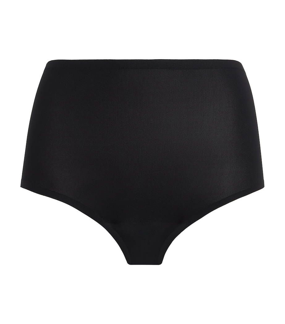 Chantelle Womens High-Rise SoftStretch Briefs Black Image 1