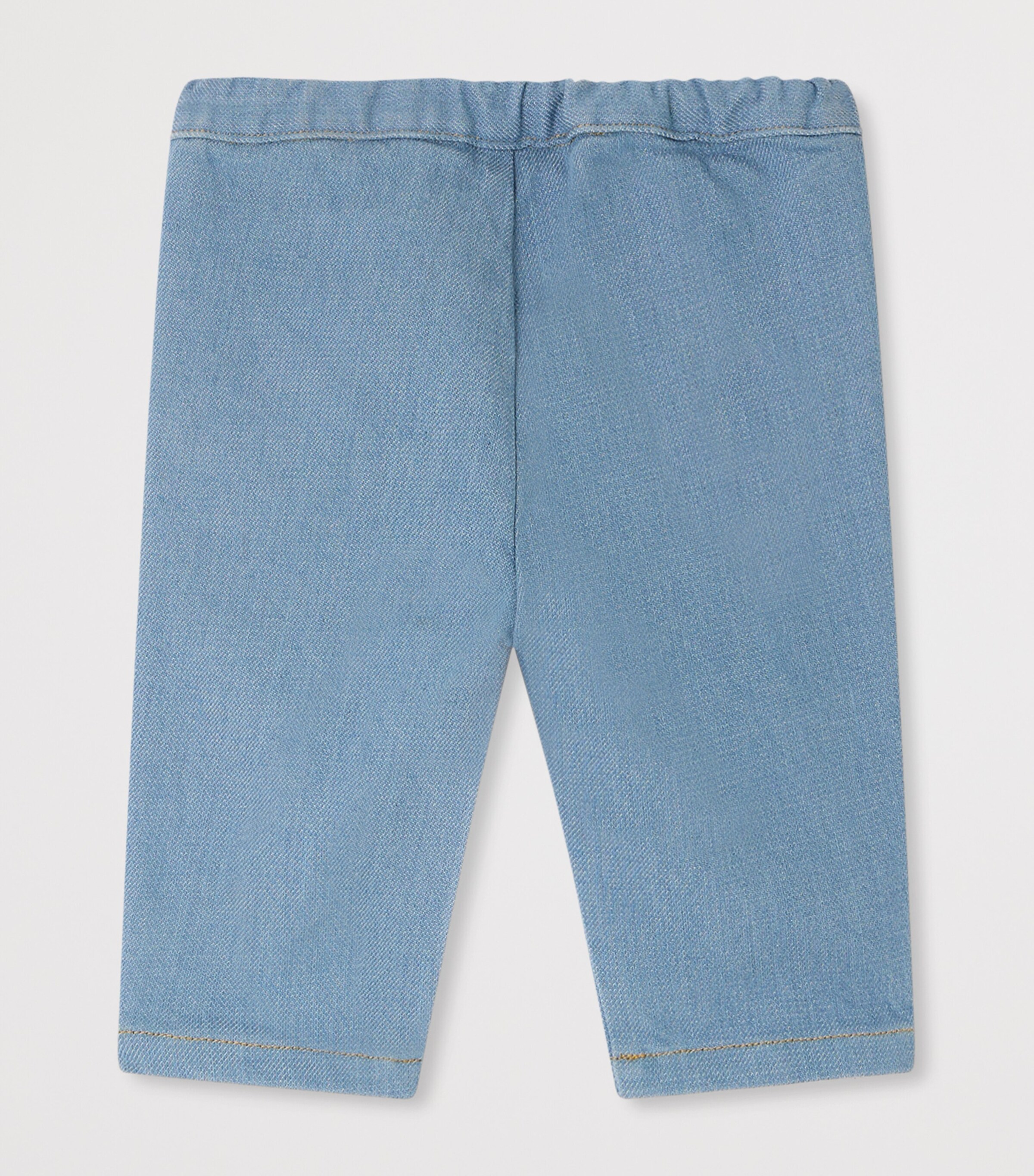 Bonpoint Organic Cotton Jeans (6-18 Months) Bleu Gris Image 2