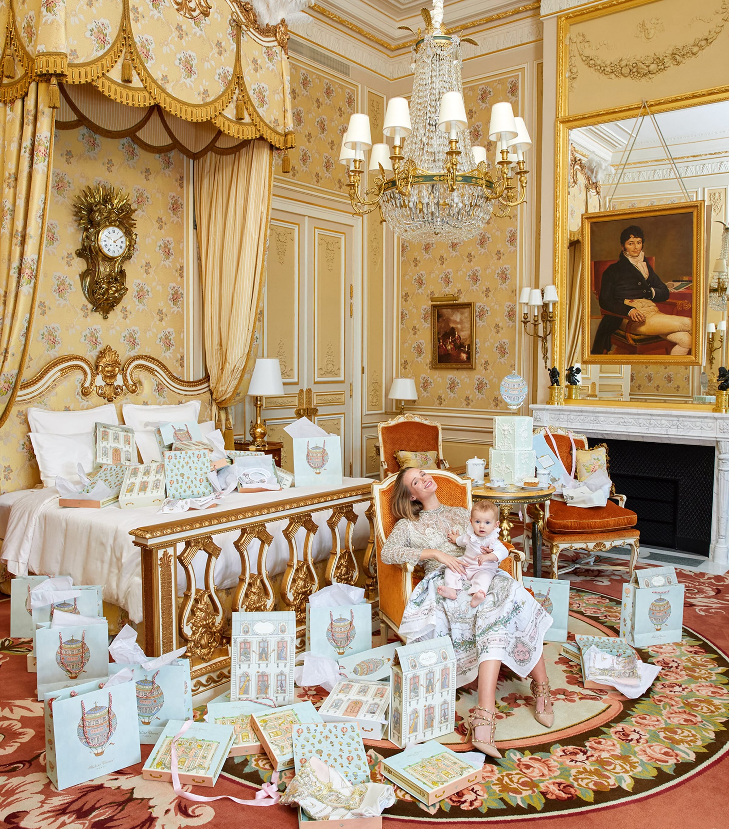 Organic Cotton Tapestry Swaddle MULTI Image 4