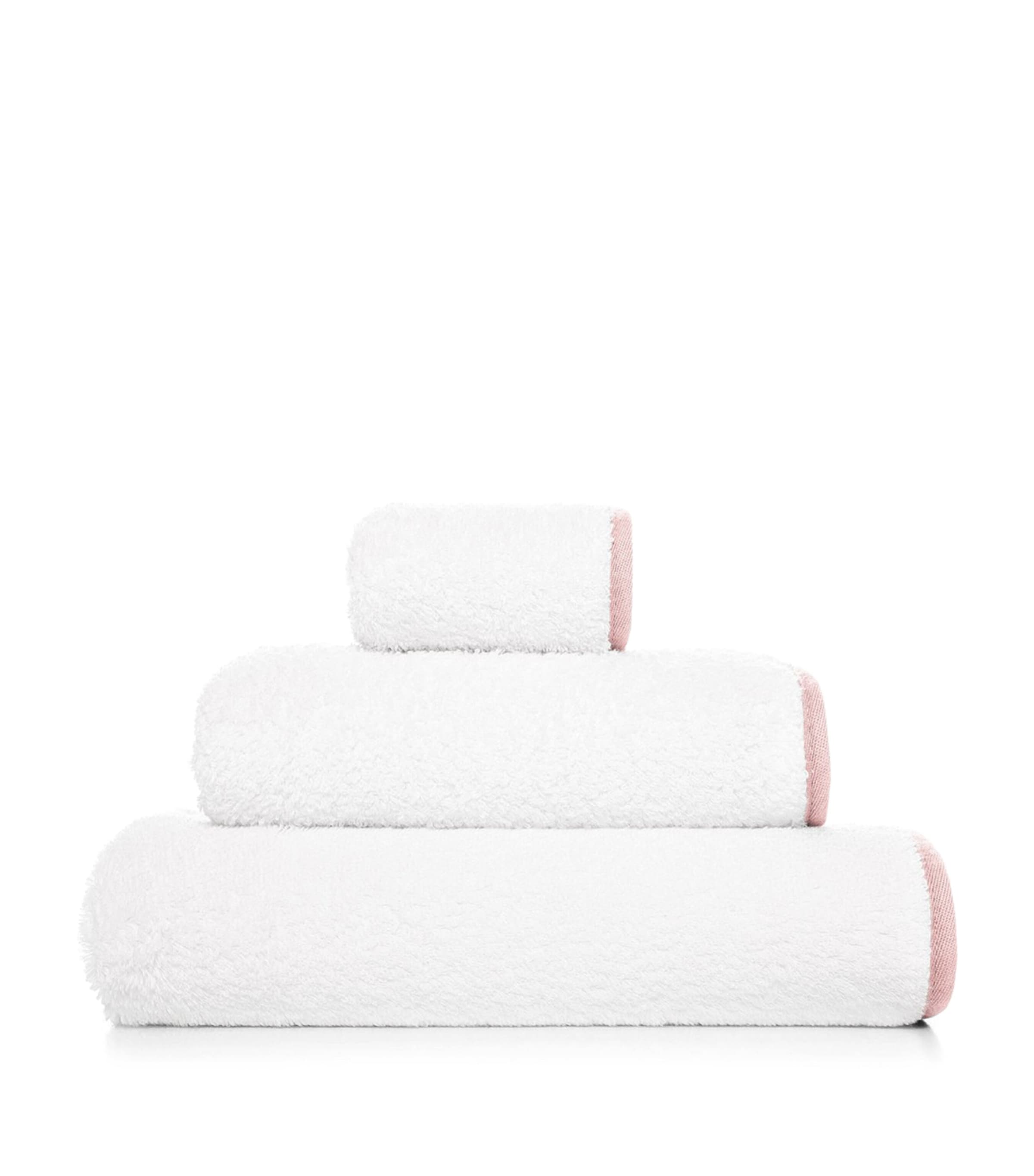 Graccioza Egyptian Cotton Portobello Bath Towel In White
