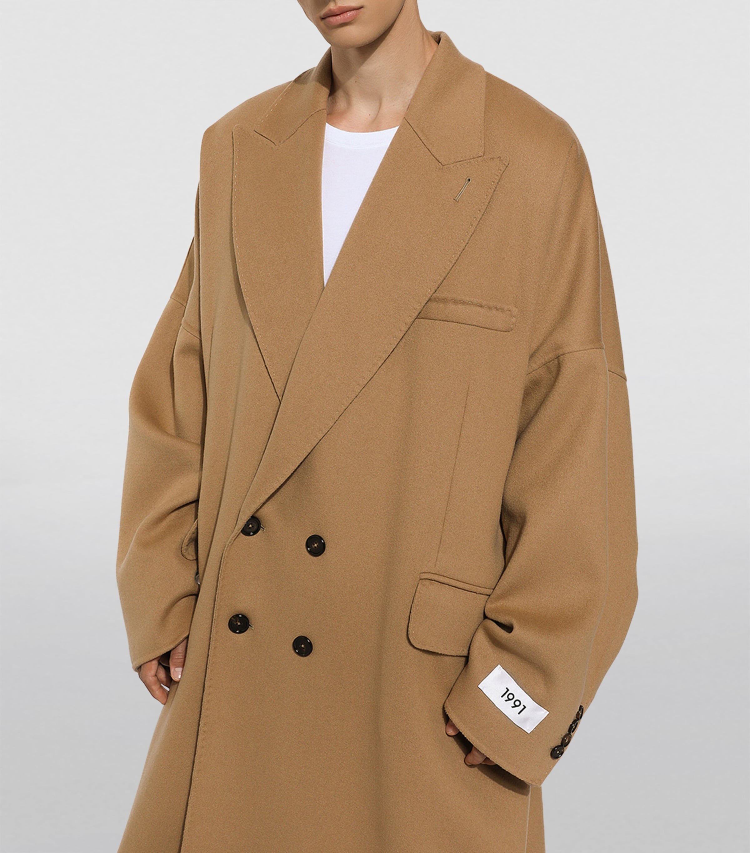 Oversized Trench Coat M0850-SAND 3 Image 5