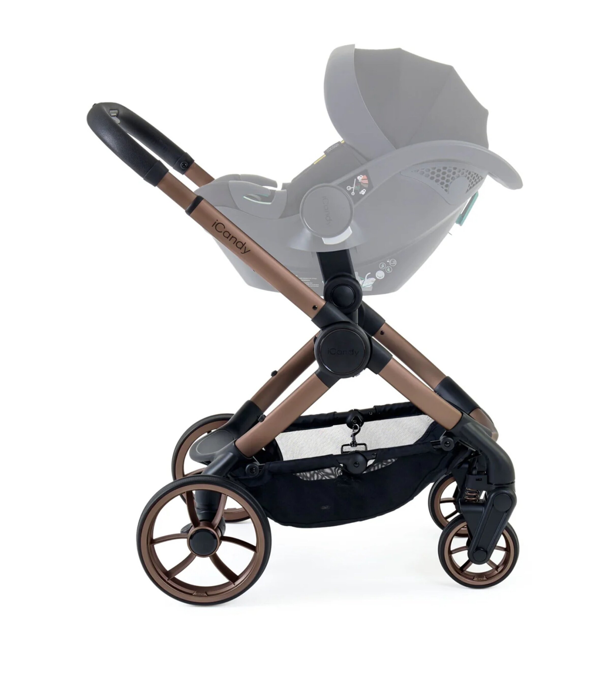 iCandy Peach 7 Pushchair and Carrycot Pecan Image 5