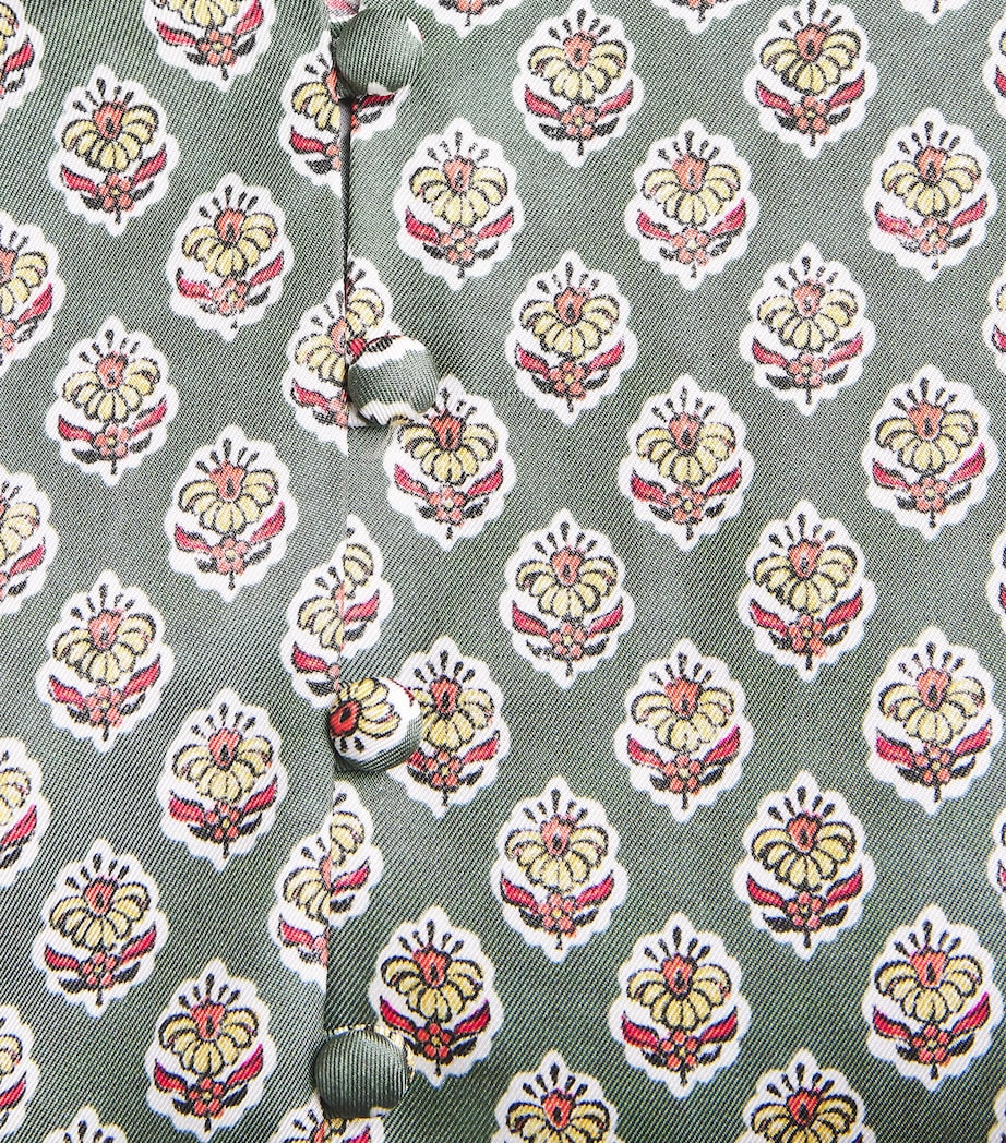 Silk Floral Shirt 2014 WD BLK SPK FLWR Image 5