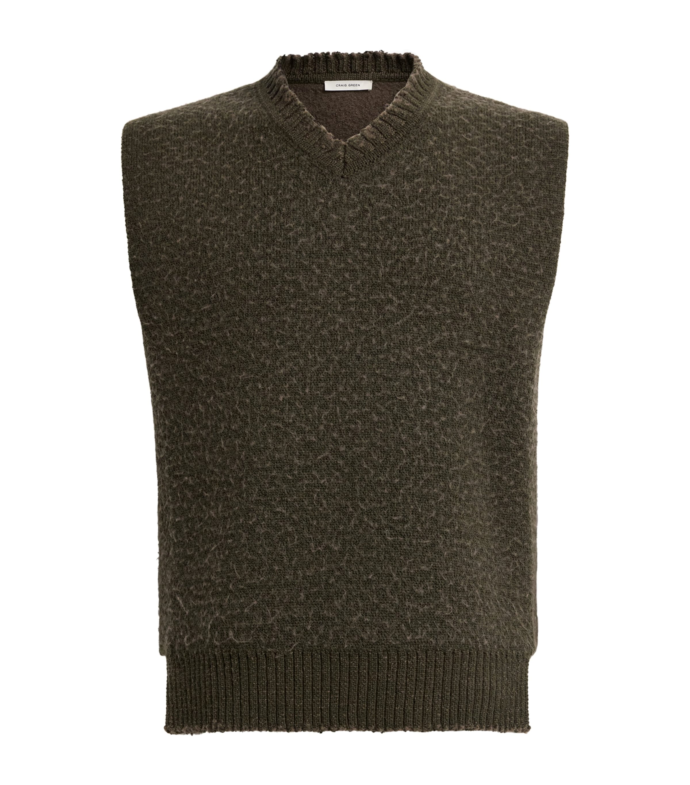 Craig Green Wool-blend Sweater Vest