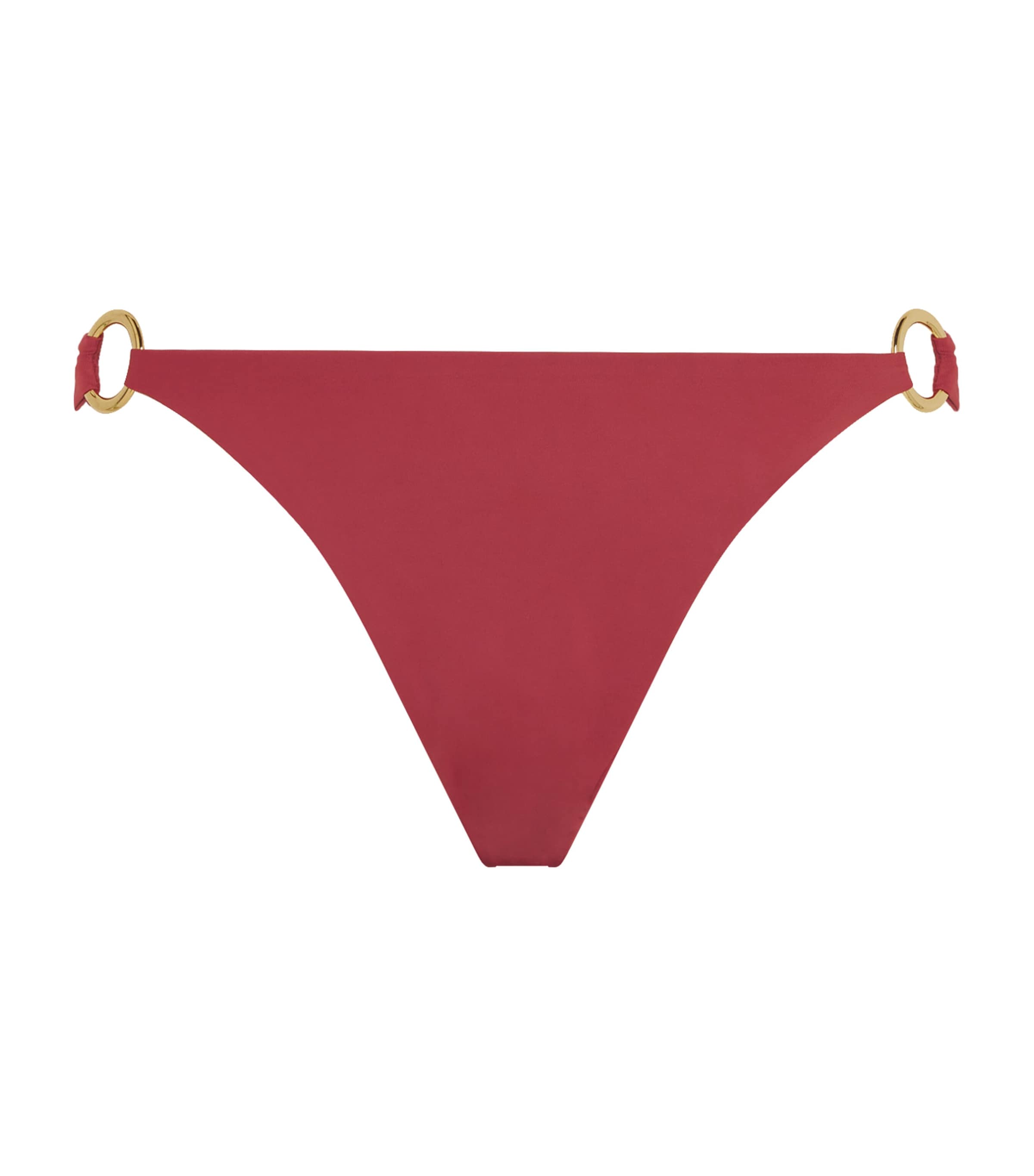 Away That Day Sorrento Bikini Bottoms In Red