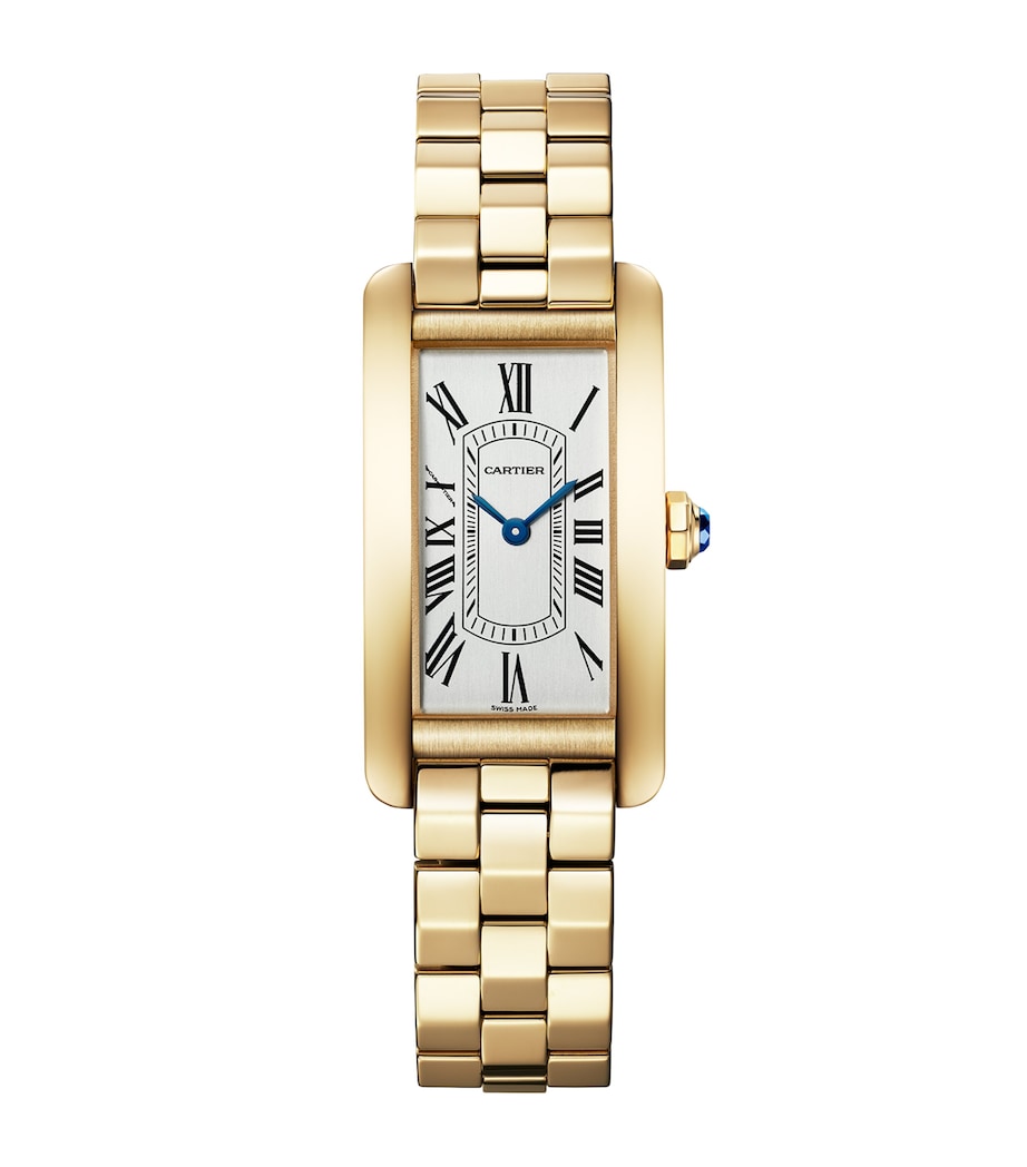 Small Yellow Gold Tank Américaine Watch 19.4mm YELLOW GOLD Image 1
