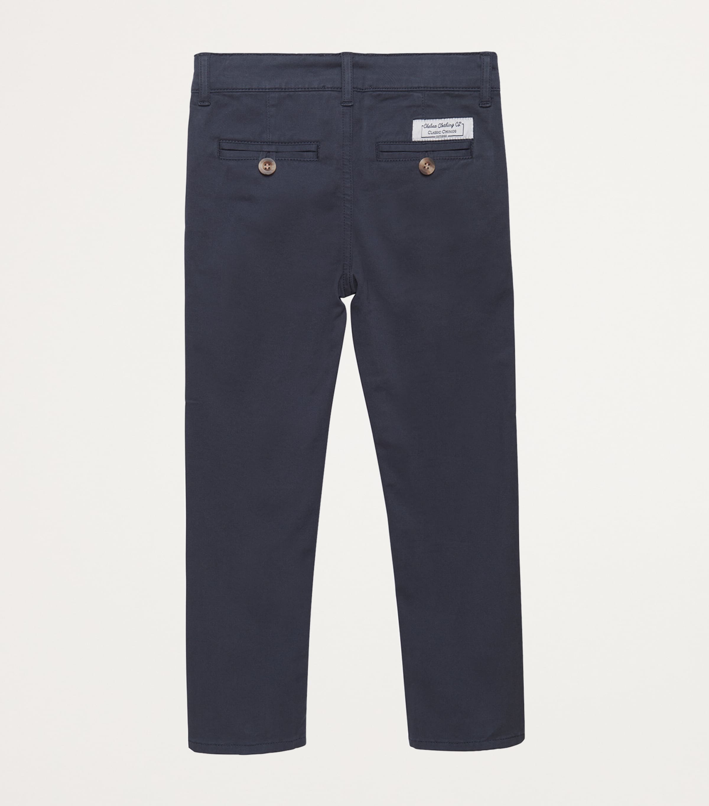 Trotters Jack Chino Trousers (2-5 Years) Navy Image 2